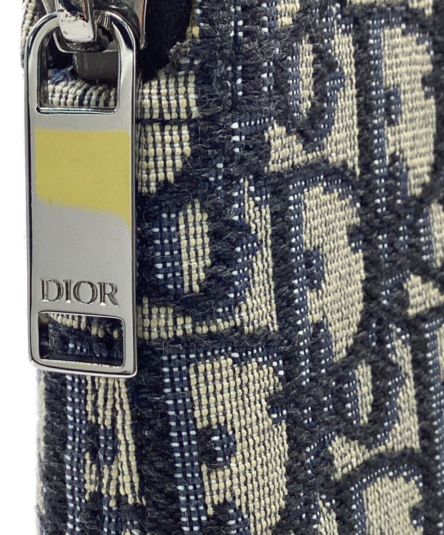 中古・古着通販】Dior (ディオール) クラッチバッグ ベージュ×ブラック