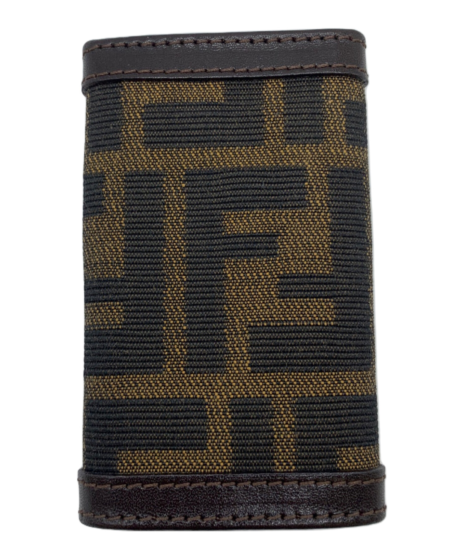 FENDI ブラウンレザー キーケース 中古・古着通販】FENDI (フェンディ) キーケース ブラウン｜ブランド