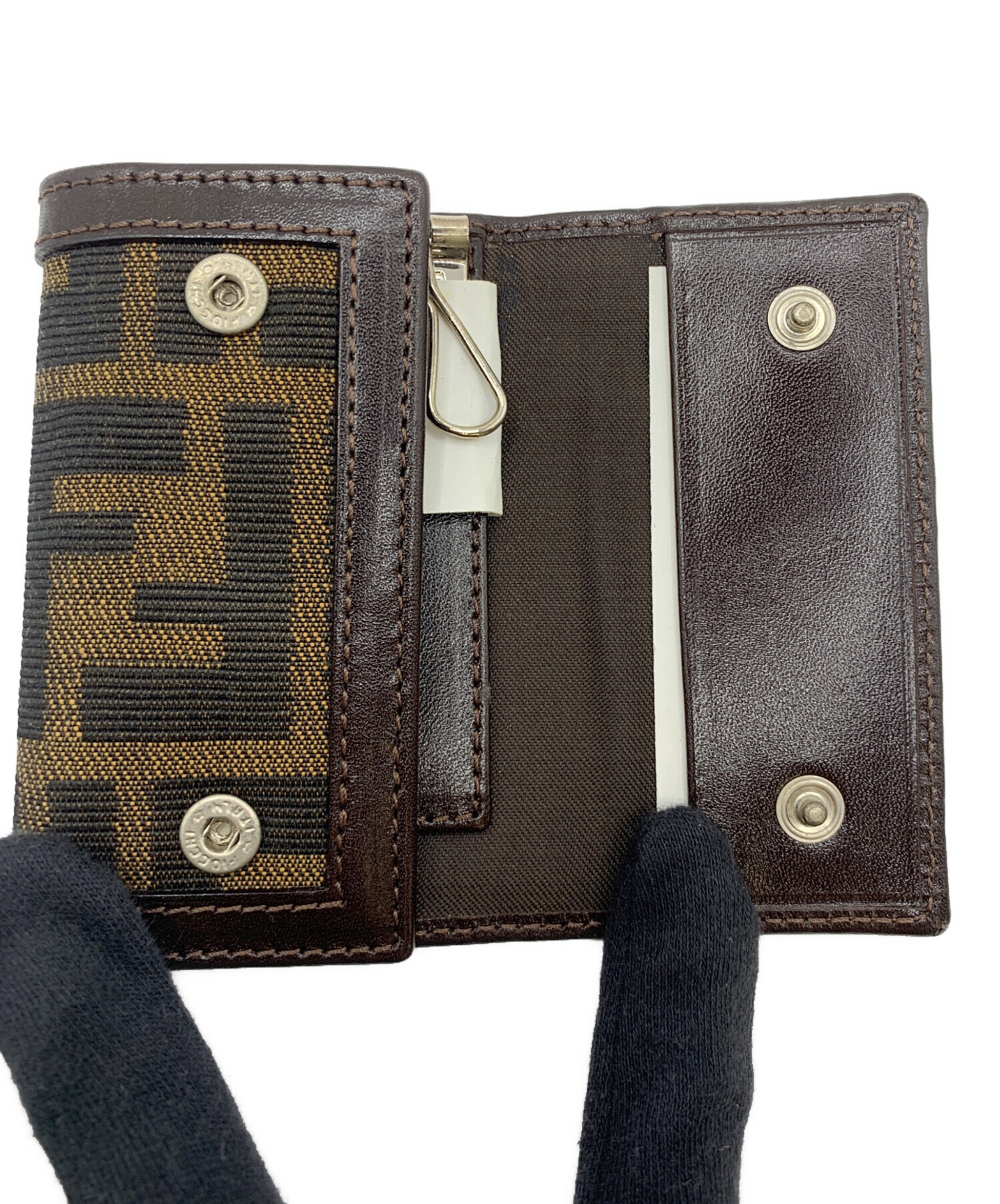 FENDI・キーケース (未使用) 中古・古着通販】FENDI (フェンディ) キーケース ブラウン｜ブランド
