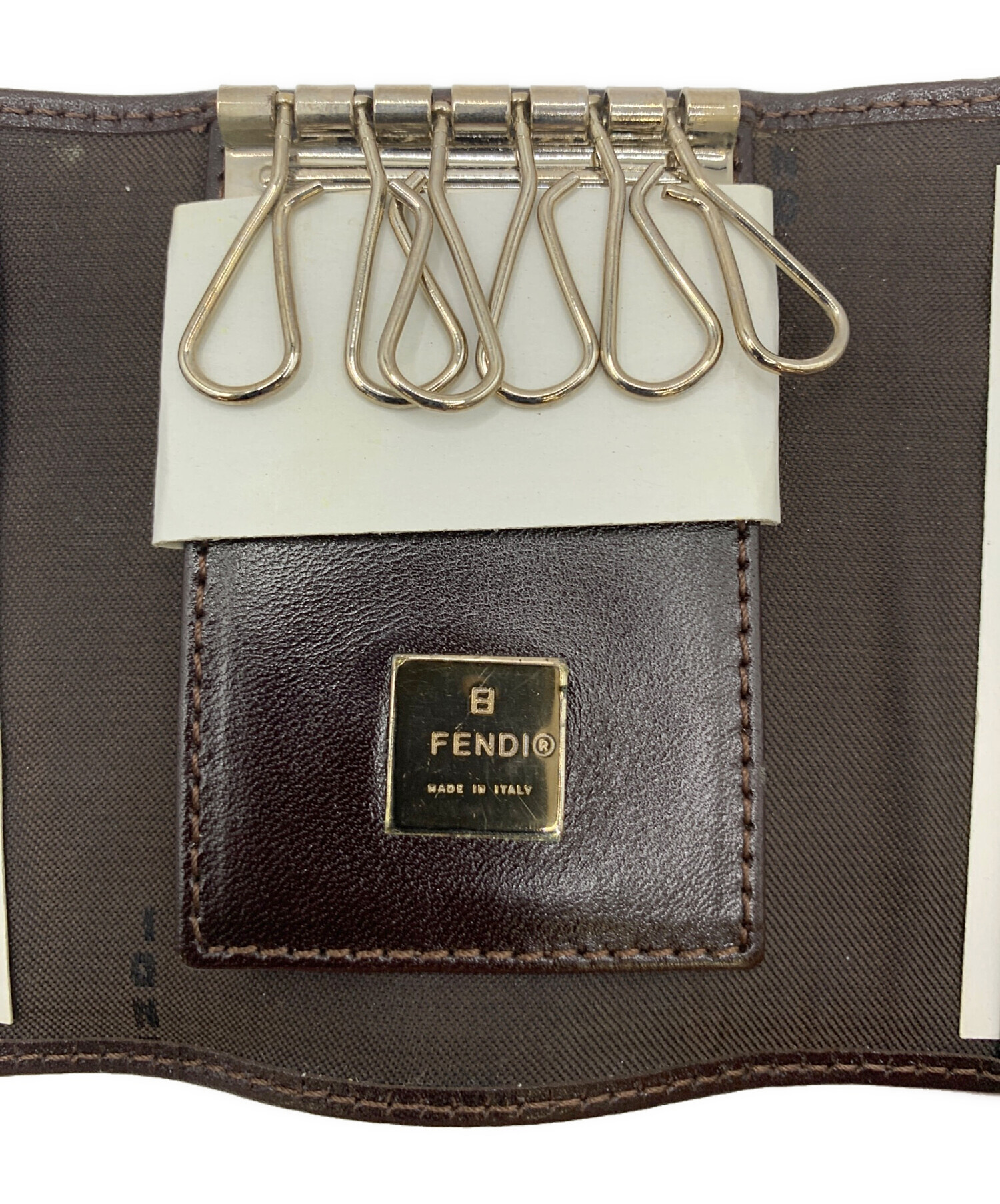 中古・古着通販】FENDI (フェンディ) キーケース ブラウン｜ブランド