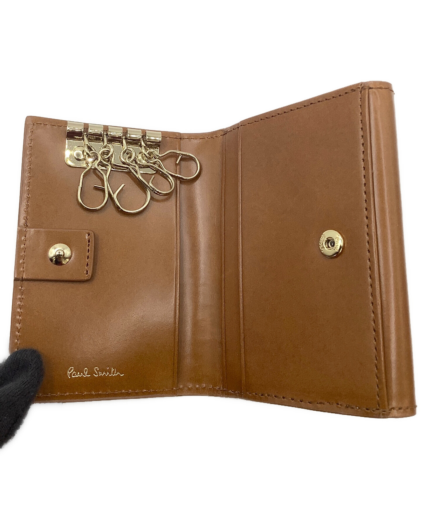 中古・古着通販】PAUL SMITH (ポールスミス) キーケース ブラウン