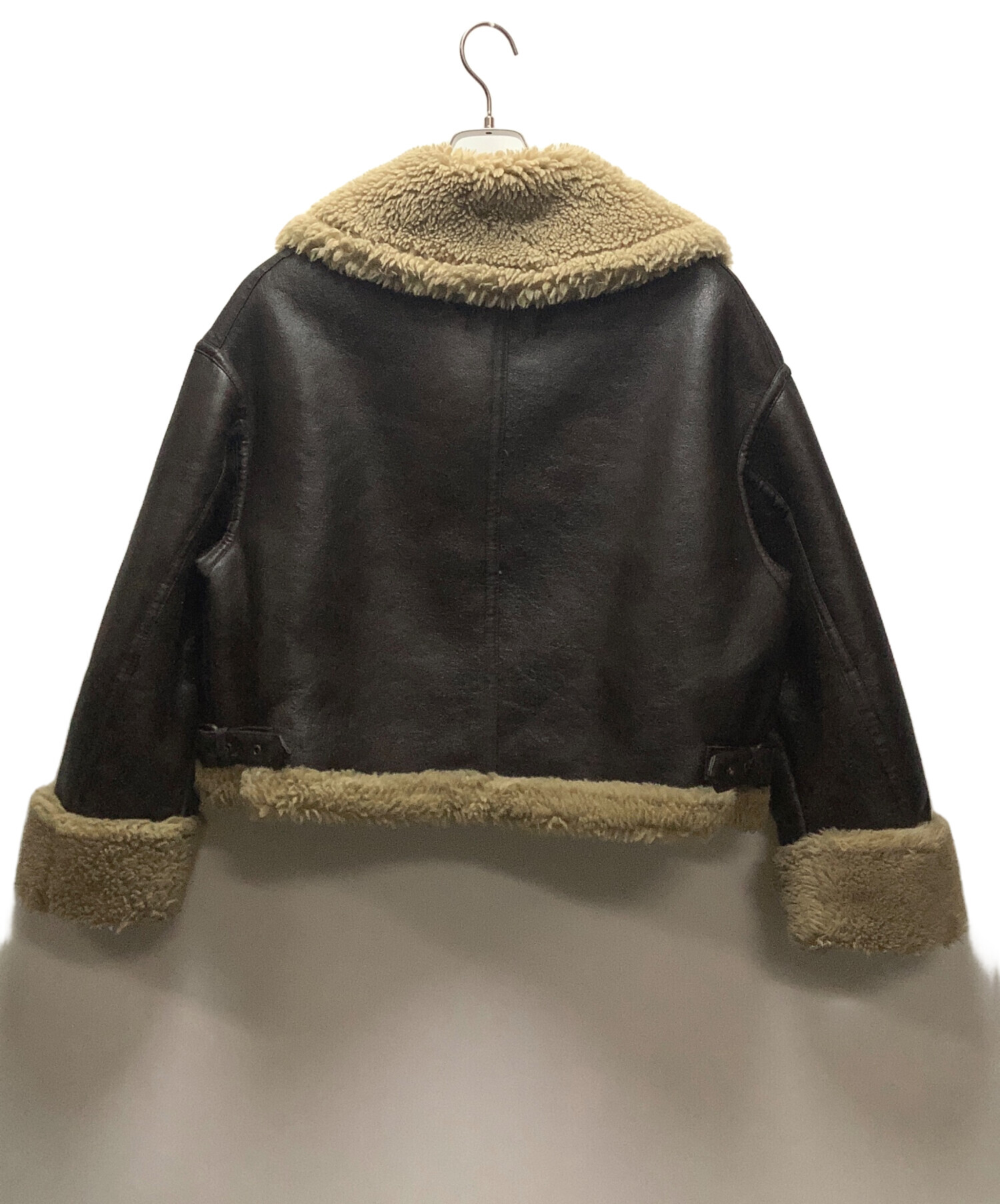 ZARA - sale!新品タグ付☆ZARAザラ☆スタッズ&刺繍入りボンバージャケット 中古・古着通販】ZARA (ザラ) ボンバージャケット ブラウン サイズ:XS