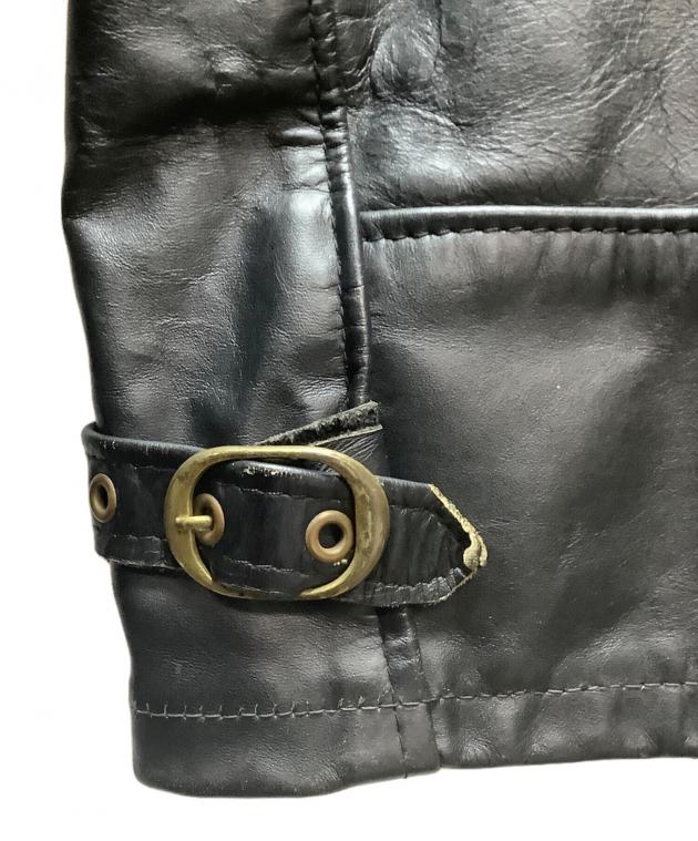 中古・古着通販】Schott (ショット) レザージャケット ブラック サイズ