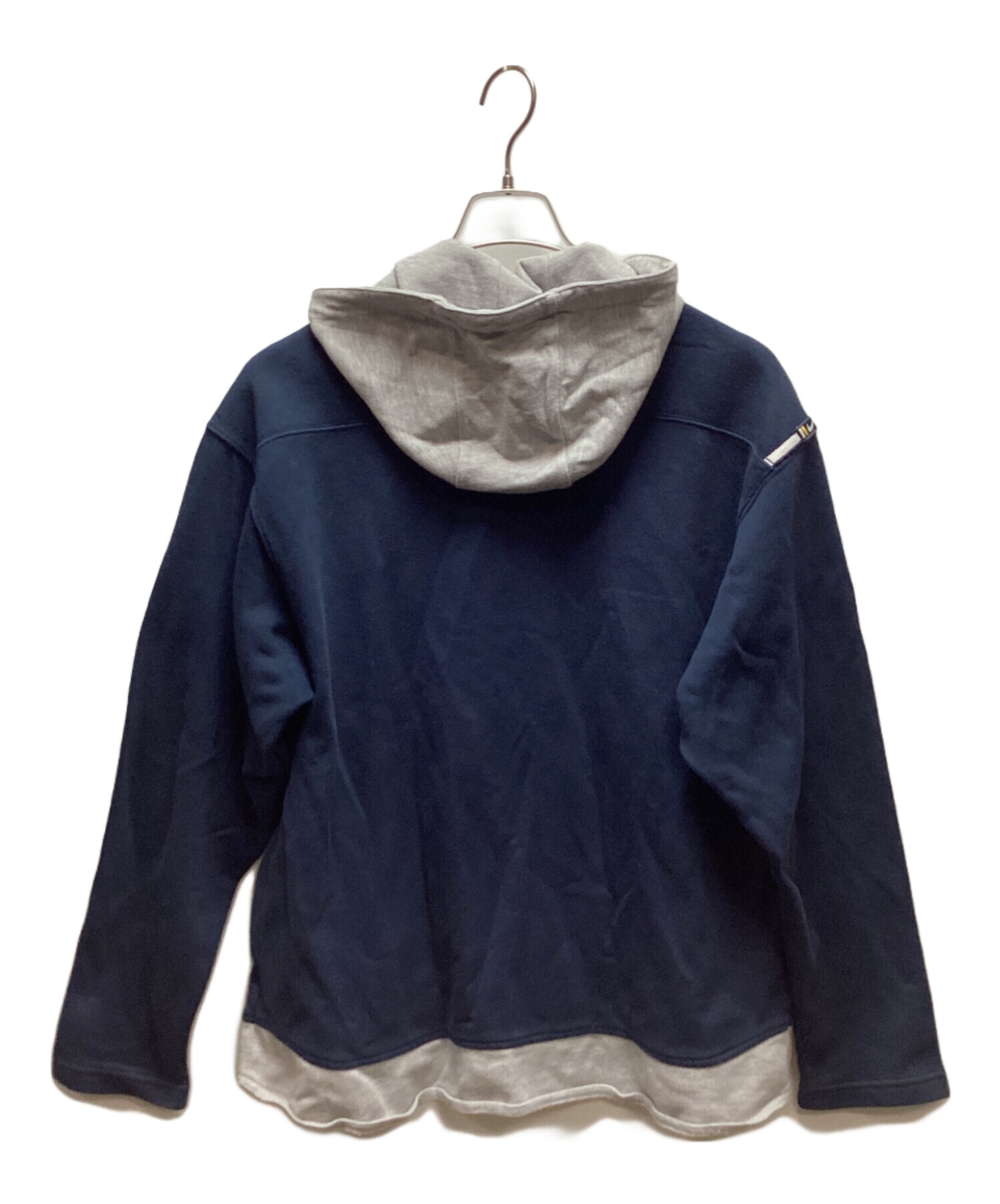 中古・古着通販】NIKE (ナイキ) ジップパーカー ネイビー サイズ:M