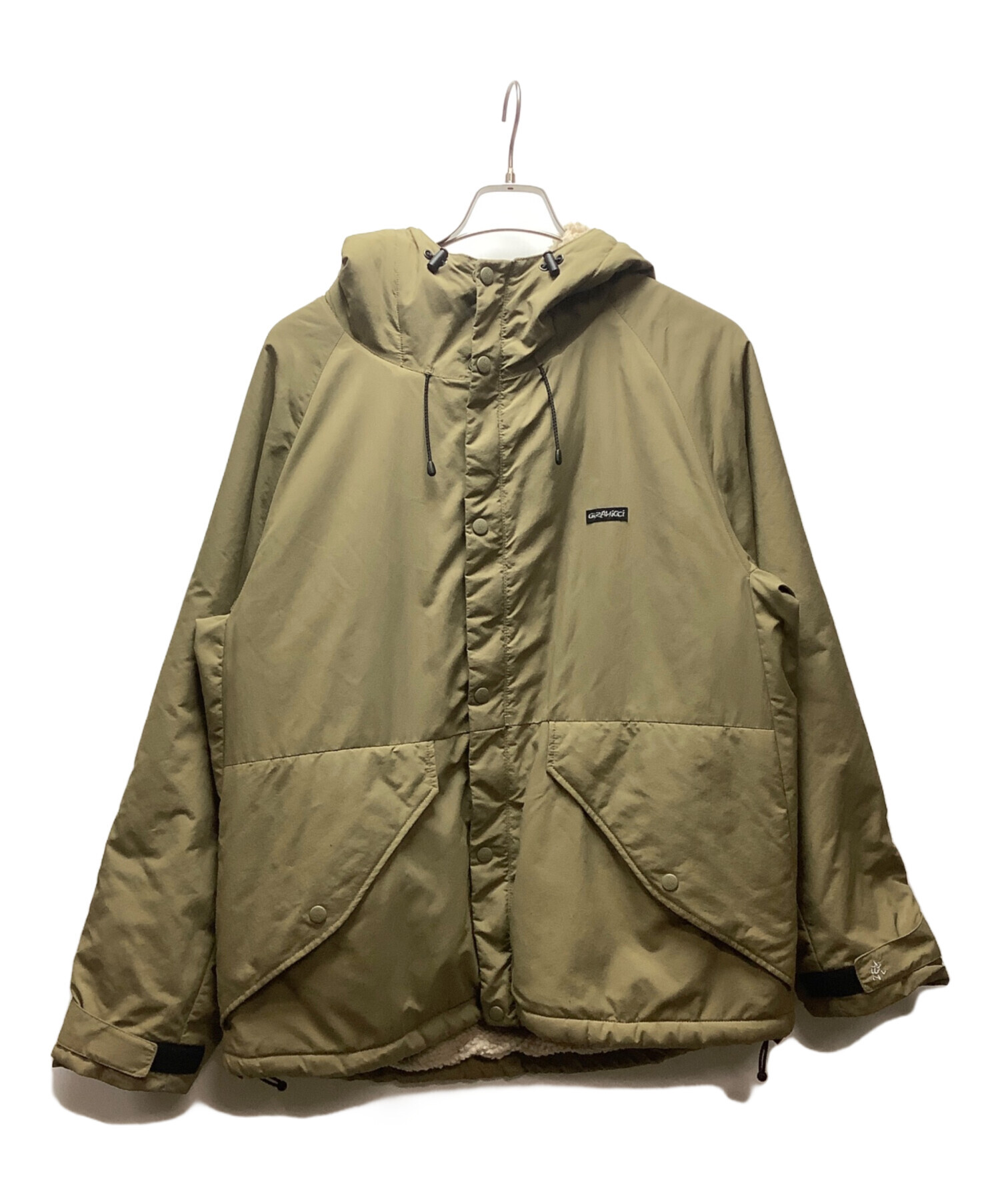 Gramicci グラミチ　マウテンパーカー　新品タグ付き　現行　Mサイズ 中古・古着通販】GRAMICCI (グラミチ) マウンテンパーカー カーキ