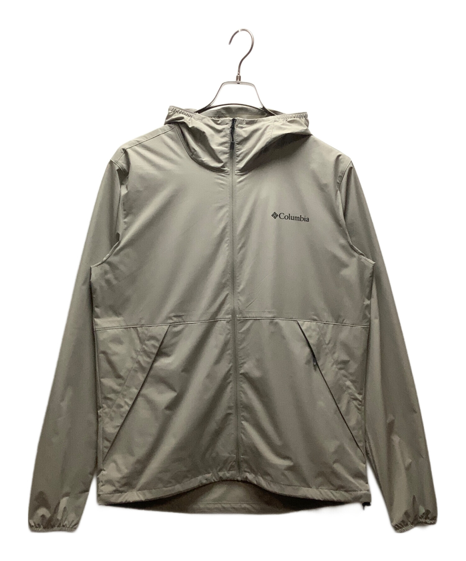 033108 ナイロンパーカー 中古・古着通販】Columbia (コロンビア) ナイロンパーカー アイボリー