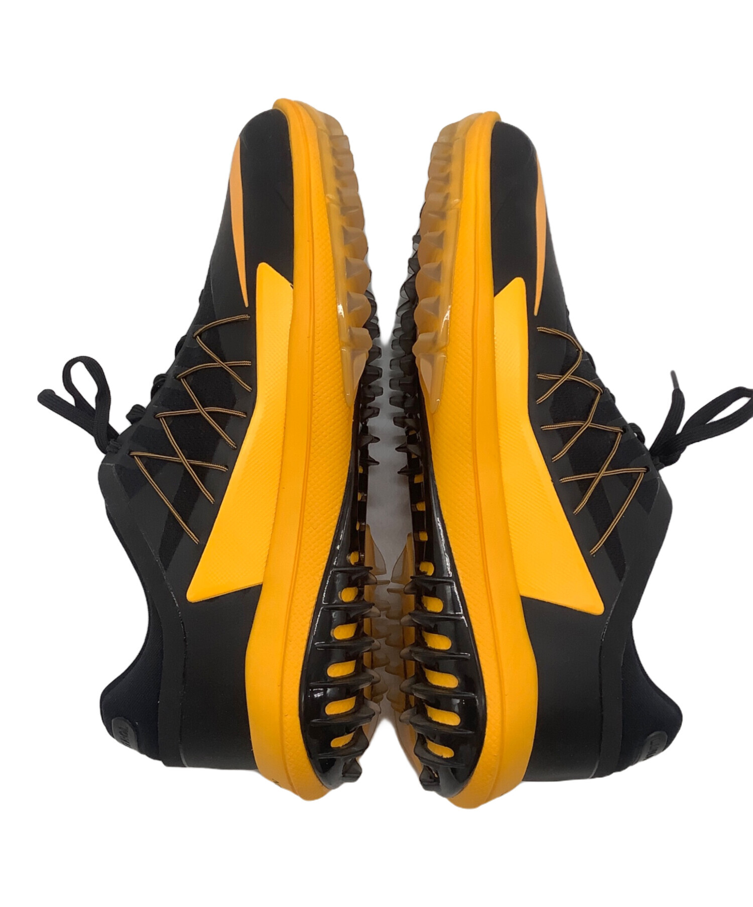 NIKE ゴルフシューズ　27cm 新品　試着なし 中古・古着通販】NIKE (ナイキ) ゴルフシューズ ブラック×オレンジ