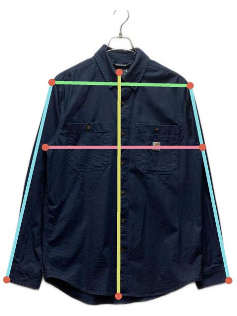 中古・古着通販】CarHartt (カーハート) カバーオール ネイビー サイズ