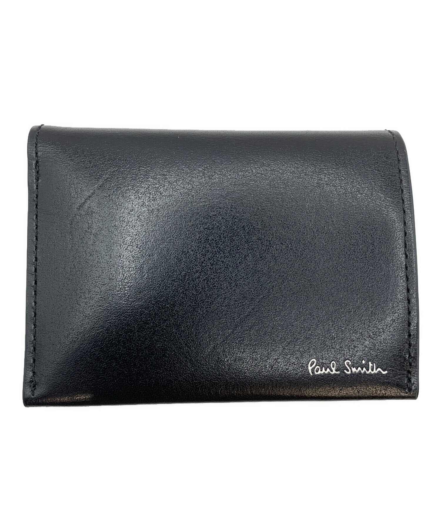 中古・古着通販】PAUL SMITH (ポールスミス) カードケース ブラック