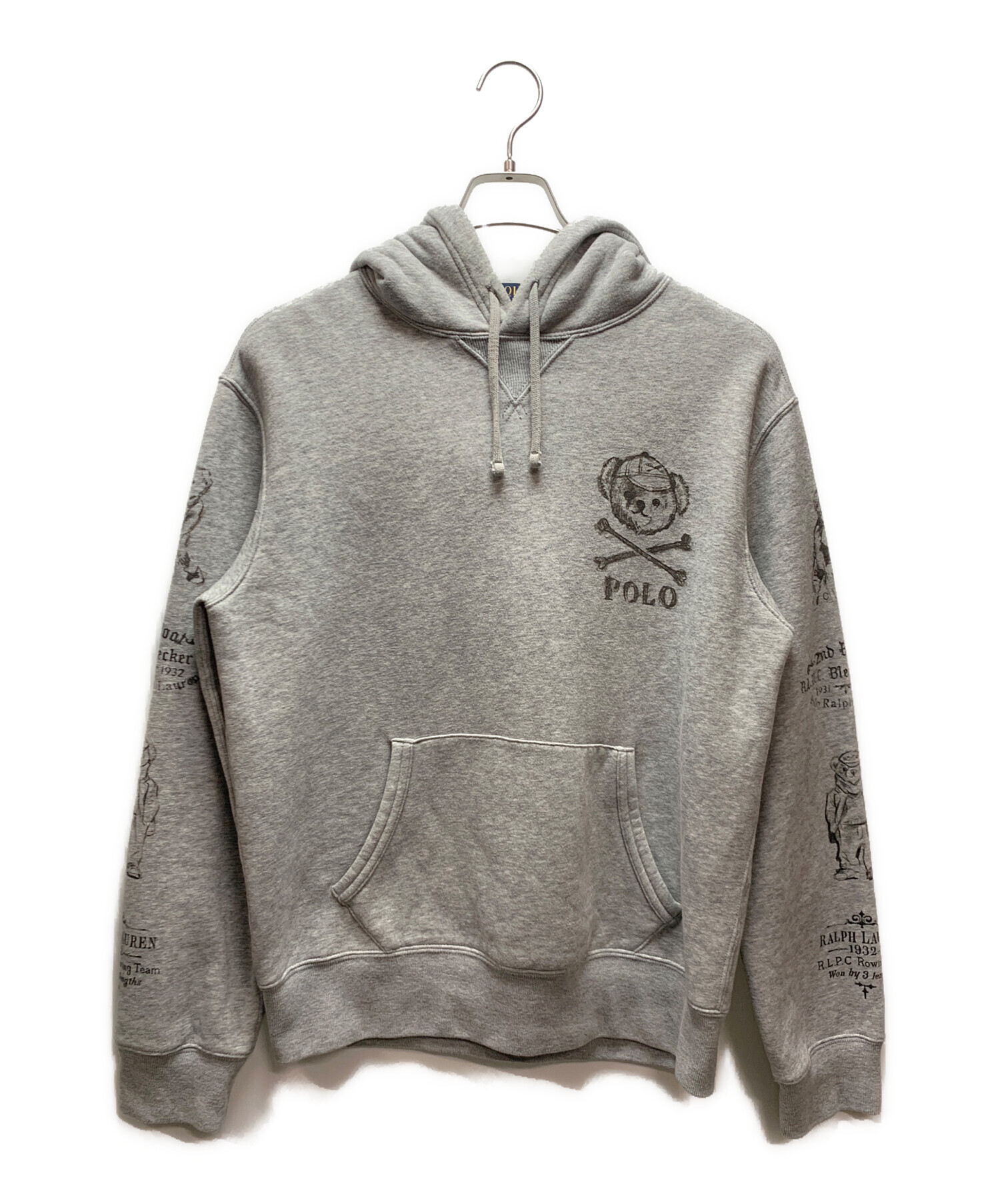 d*m様 Polo Ralph Lauren RLロゴ パーカー グレー M 中古・古着通販】POLO RALPH LAUREN (ポロ・ラルフローレン) パーカー