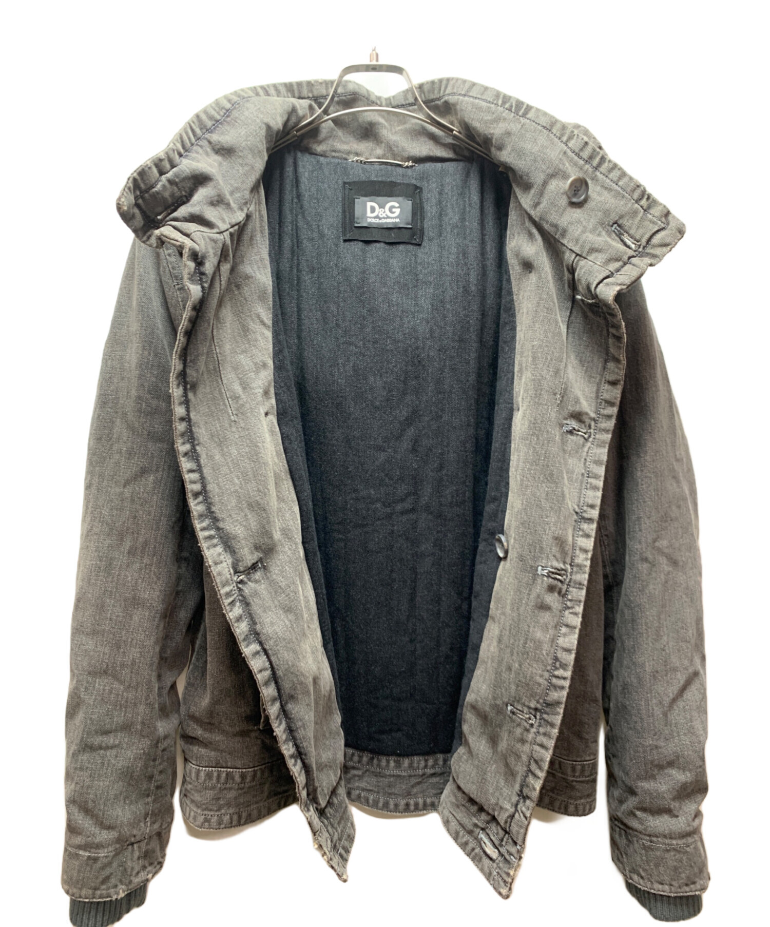 Dolce & Gabbana MA-1ジャケット グレー　44 中古・古着通販】DOLCE & GABBANA (ドルチェ＆ガッバーナ) ジャケット