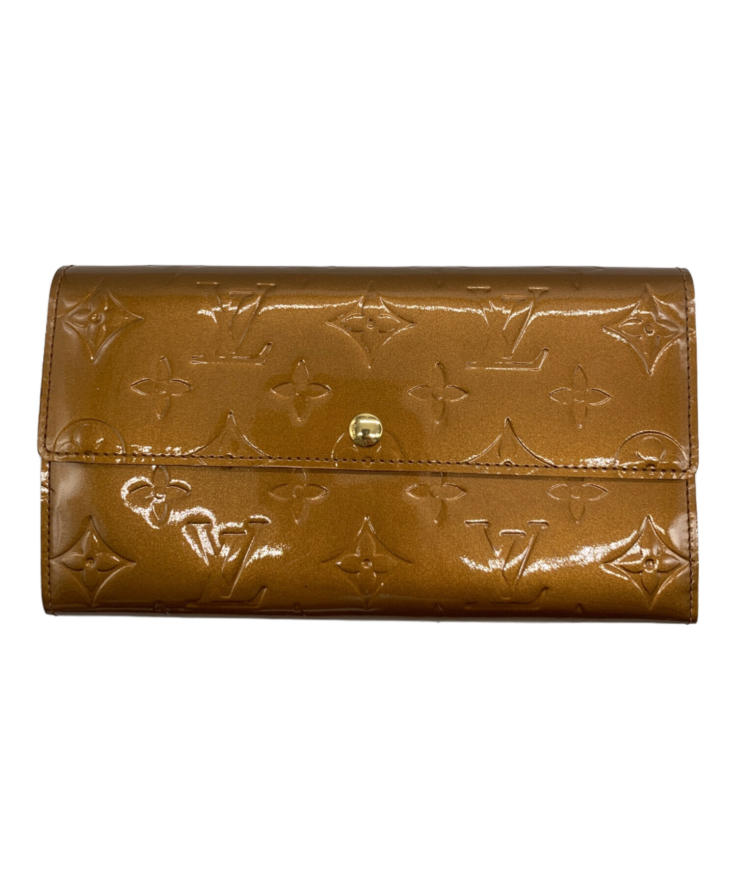 中古・古着通販】LOUIS VUITTON (ルイ ヴィトン) 長財布 ブロンズ