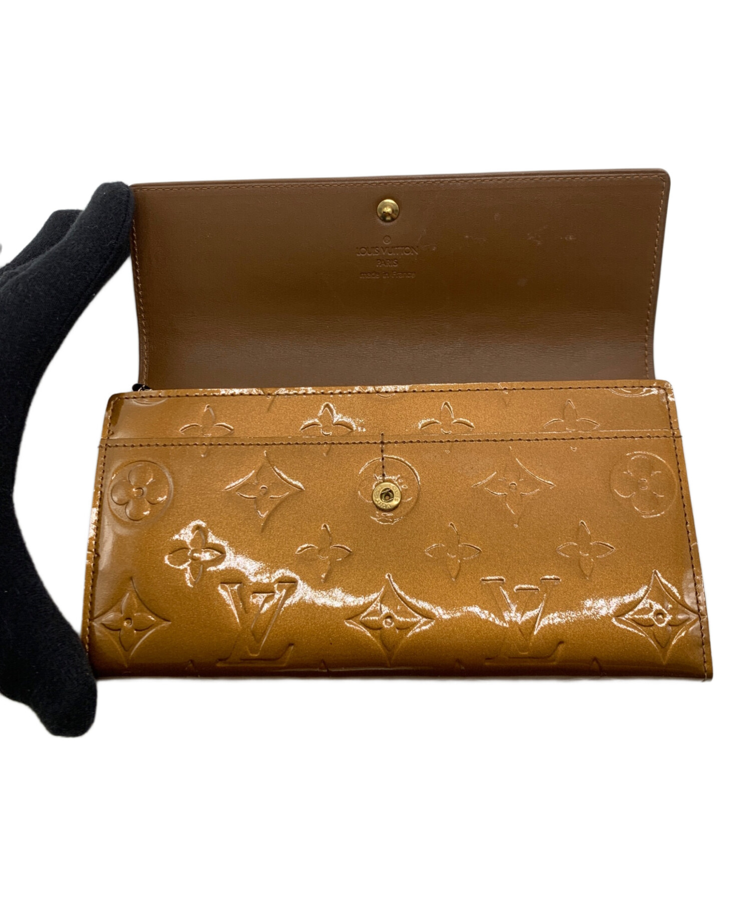 中古・古着通販】LOUIS VUITTON (ルイ ヴィトン) 長財布 ブロンズ