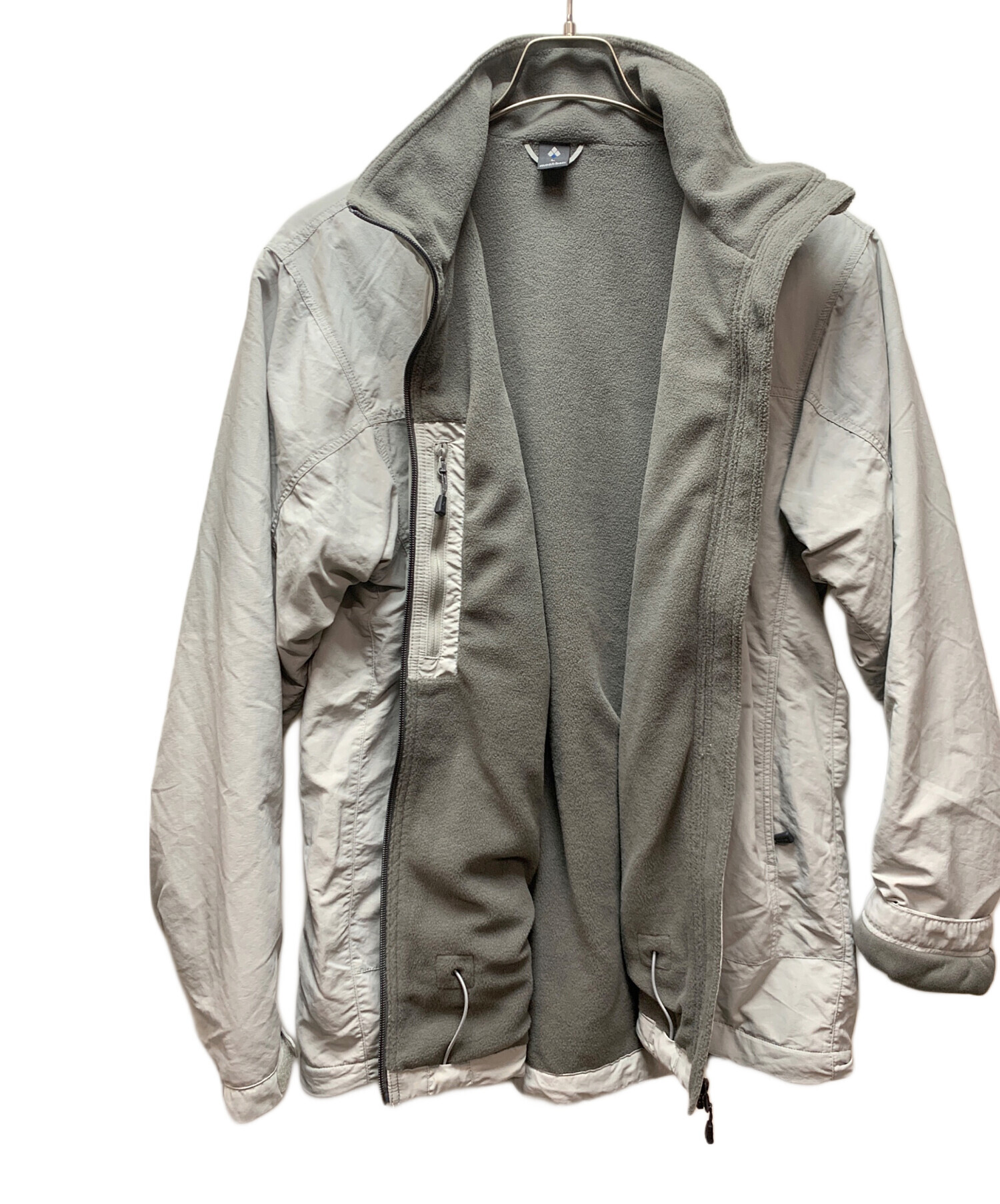 ホ*ー様 mont-bell リフレクター ナイロンジャケット グレー系 L相当 中古・古着通販】mont-bell (モンベル) ナイロンジャケット ライト