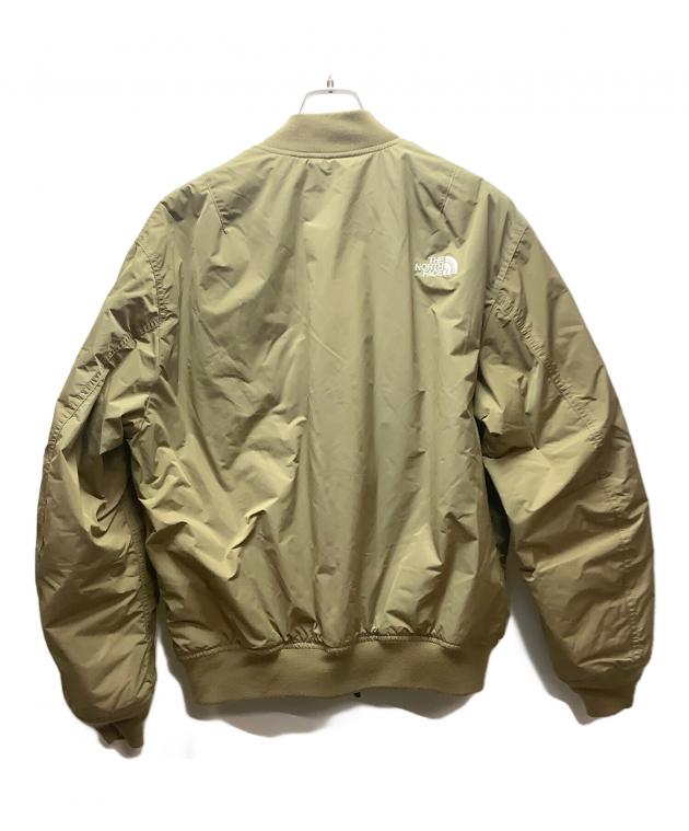 THE NORTH FACE MA-1 フライトジャケット カーキ 中古・古着通販】THE NORTH FACE (ザ ノース フェイス) MA-1ジャケット