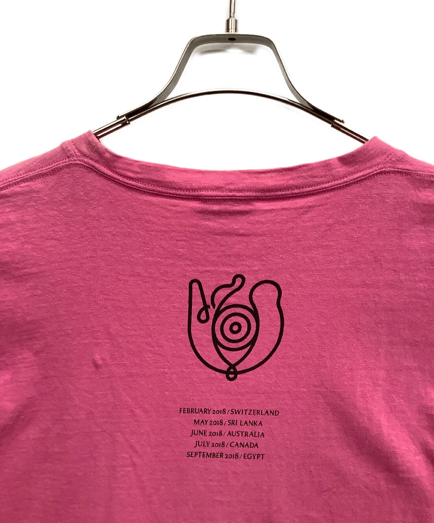 中古・古着通販】LOEWE (ロエベ) 半袖Tシャツ ピンク サイズ:M