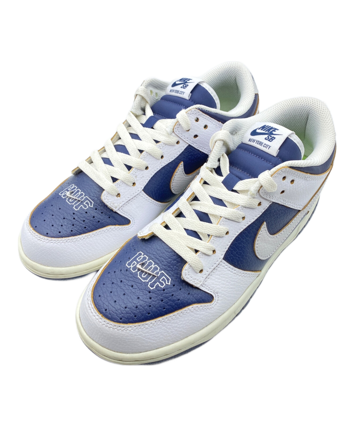 中古・古着通販】NIKE (ナイキ) Dunk Low ネイビー×ホワイト サイズ 
