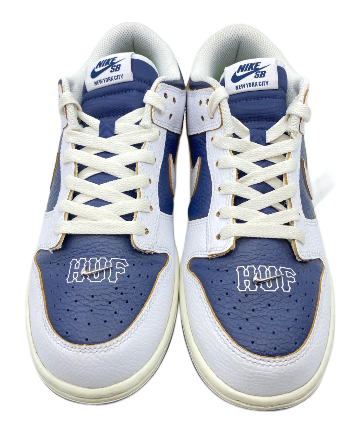 中古・古着通販】NIKE (ナイキ) Dunk Low ネイビー×ホワイト サイズ 