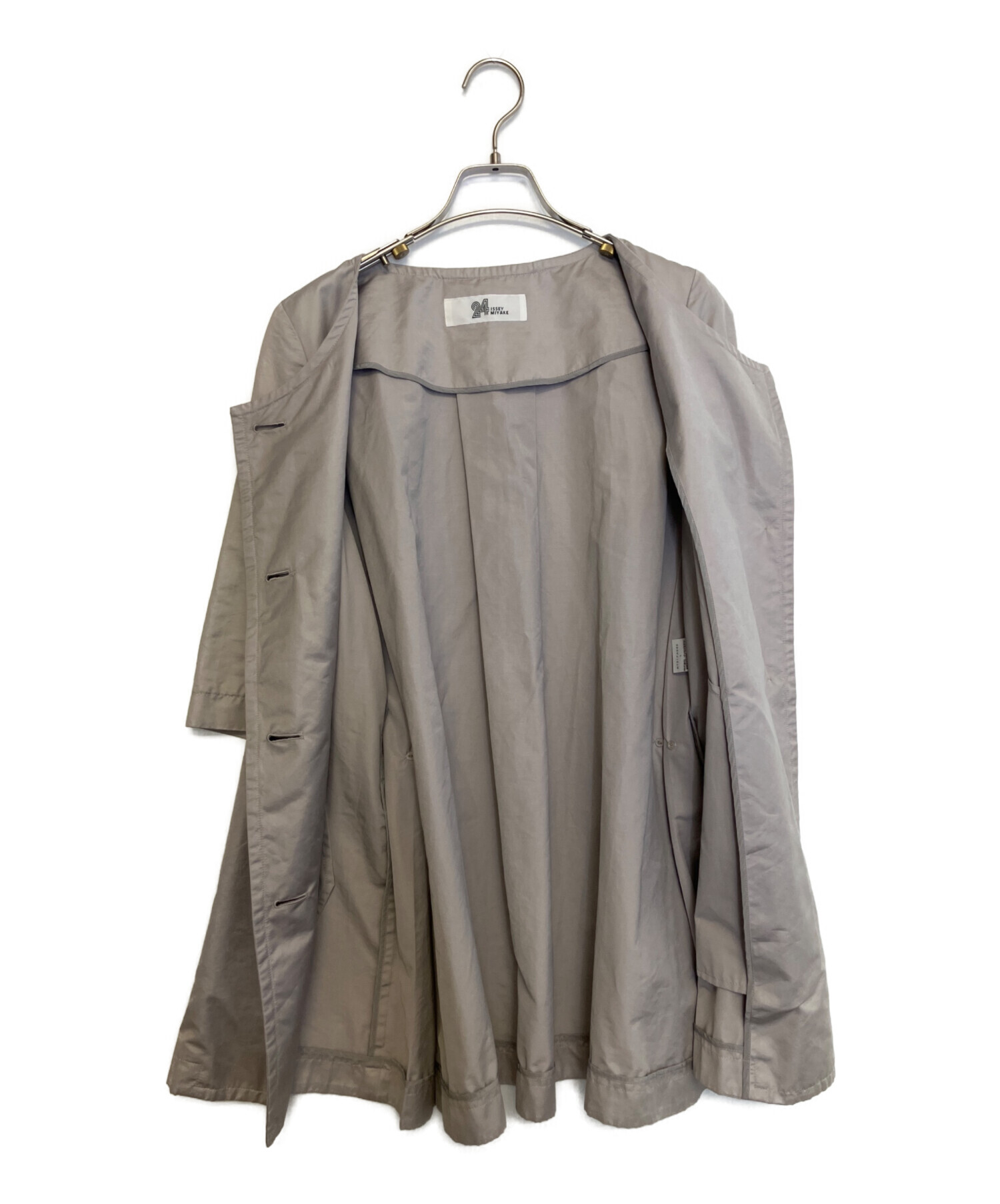 中古・古着通販】24 ISSEY MIYAKE (24 イッセイミヤケ) ノーカラー