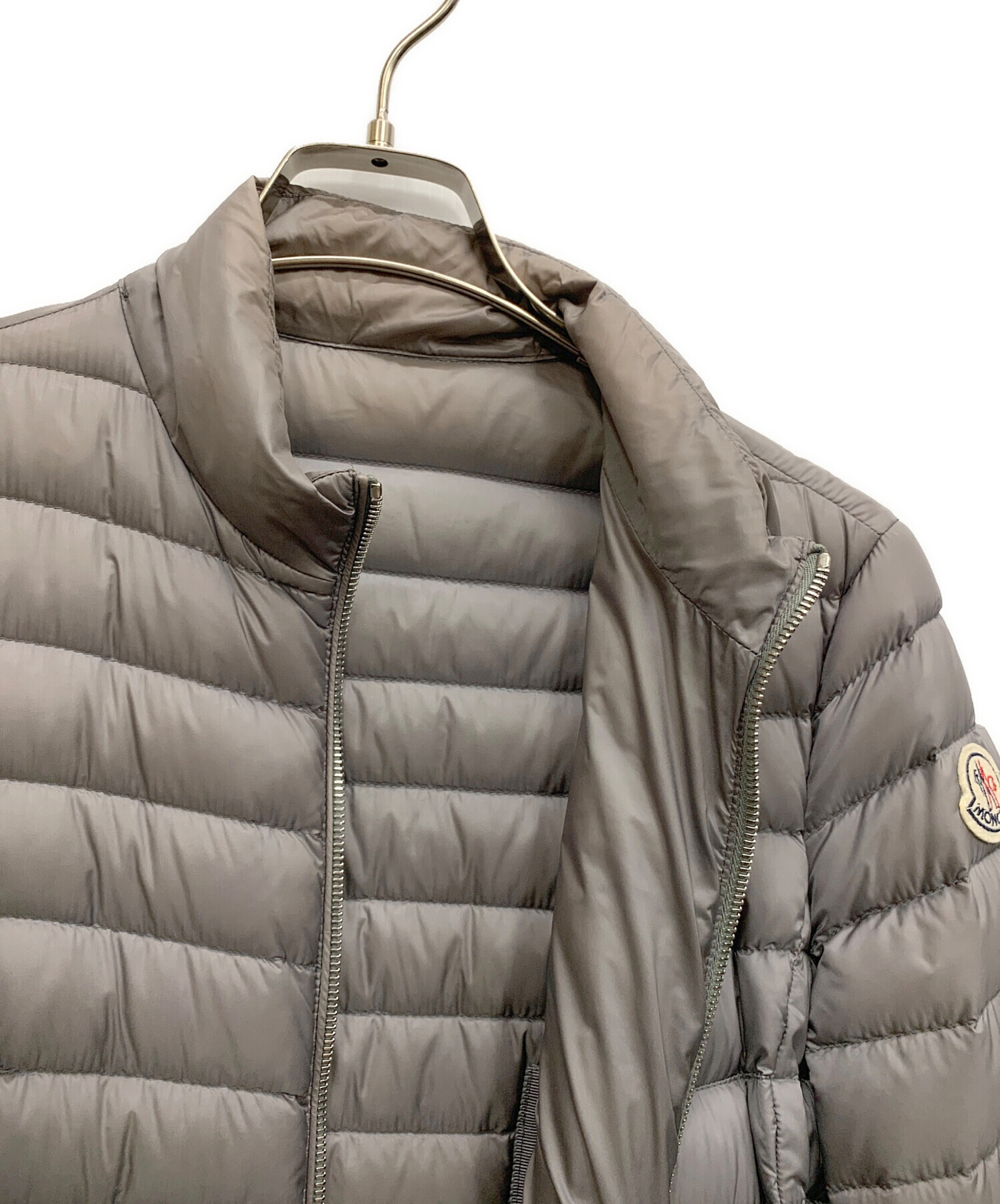 中古・古着通販】MONCLER (モンクレール) ダウンコート グレー サイズ