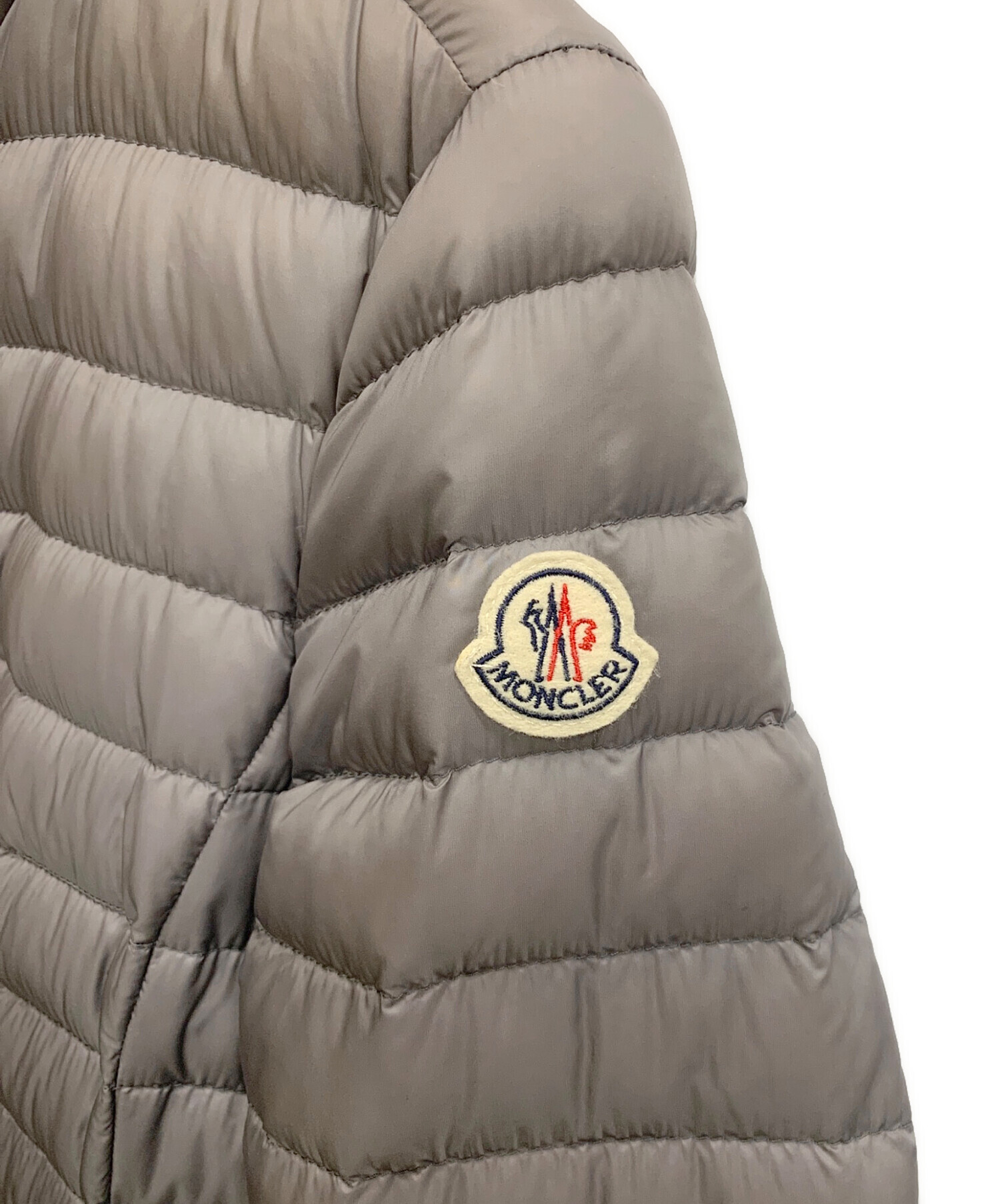 中古・古着通販】MONCLER (モンクレール) ダウンコート グレー サイズ