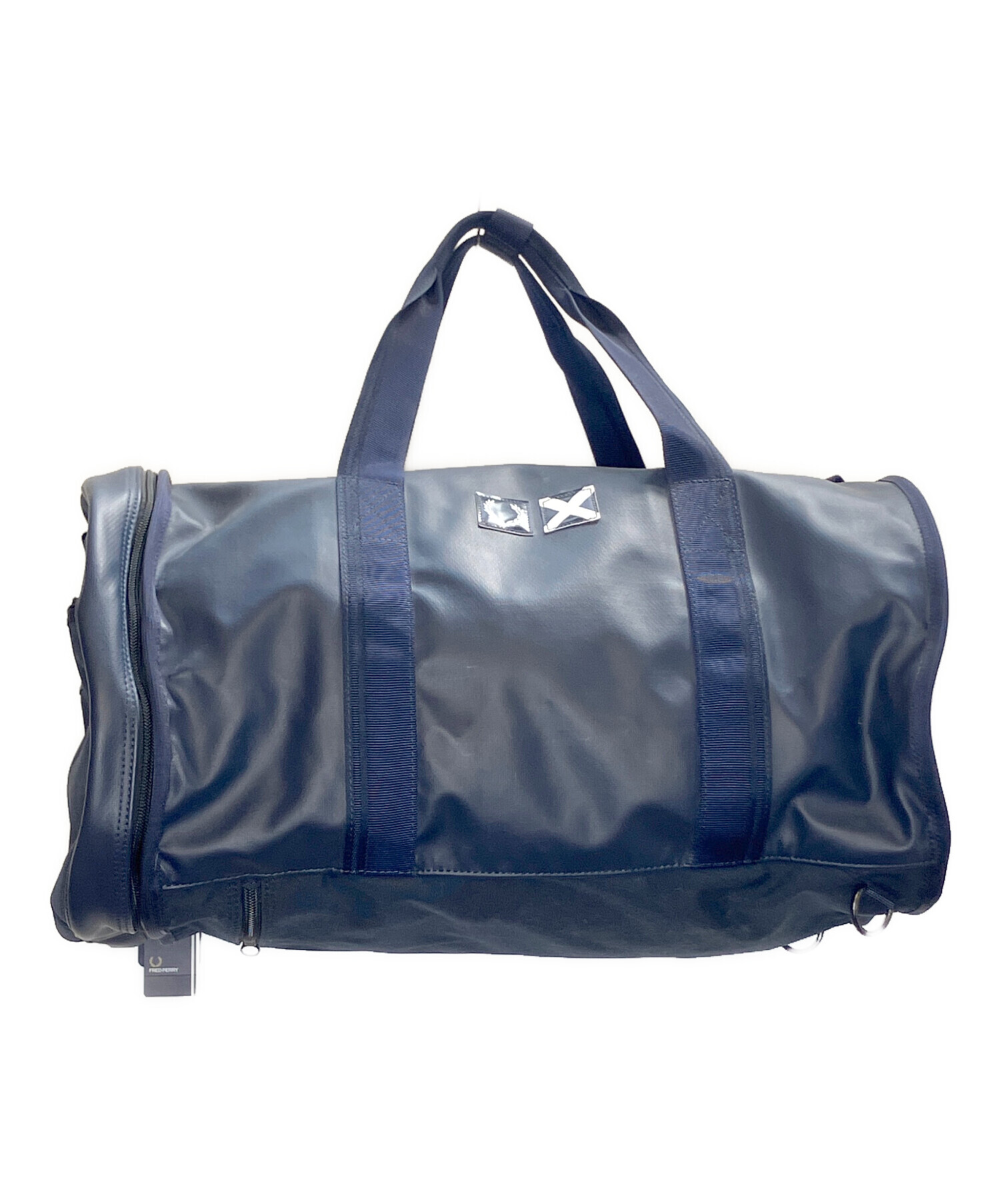 FRED PERRY ボストンバッグ スポーツバック PVC レザー 2way FRED PERRY（フレッドペリー） 最大51%☆5/3限定 ボストンバッグ 旅行