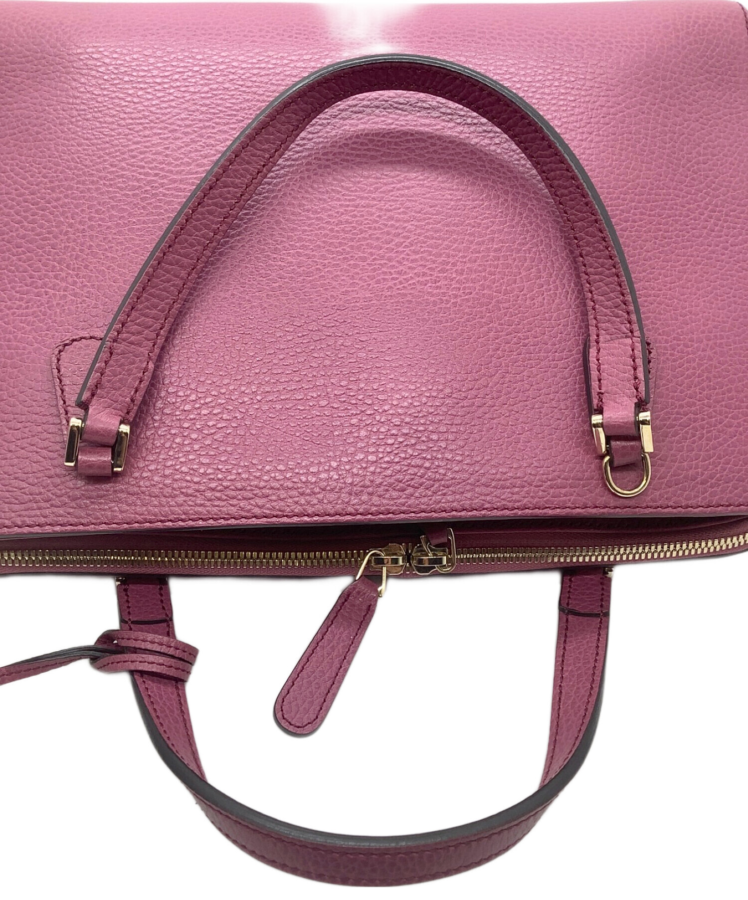 中古・古着通販】GUCCI (グッチ) 2WAYバッグ パープル｜ブランド・古着