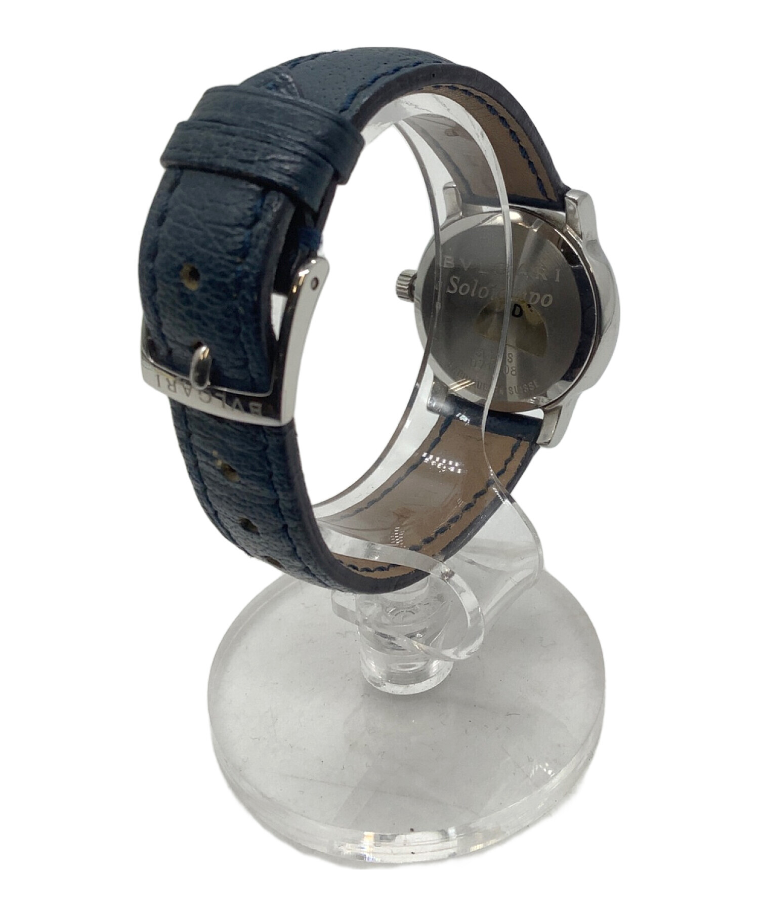 中古・古着通販】BVLGARI (ブルガリ) 腕時計 ブルー サイズ