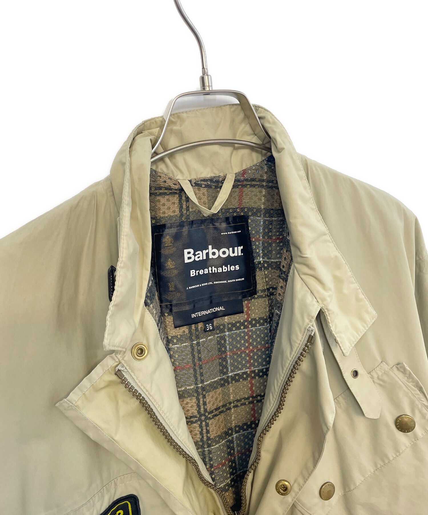 中古・古着通販】Barbour (バブアー) ミリタリージャケット ベージュ