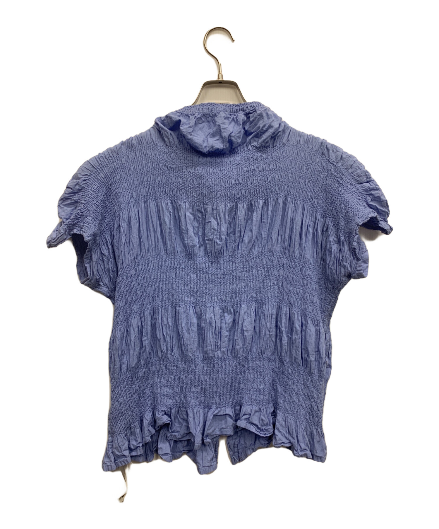 中古・古着通販】ISSEY MIYAKE (イッセイミヤケ) シャツ スカイブルー 