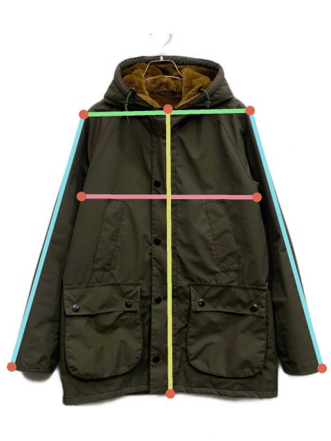 中古・古着通販】Barbour (バブアー) コート グリーン サイズ:38