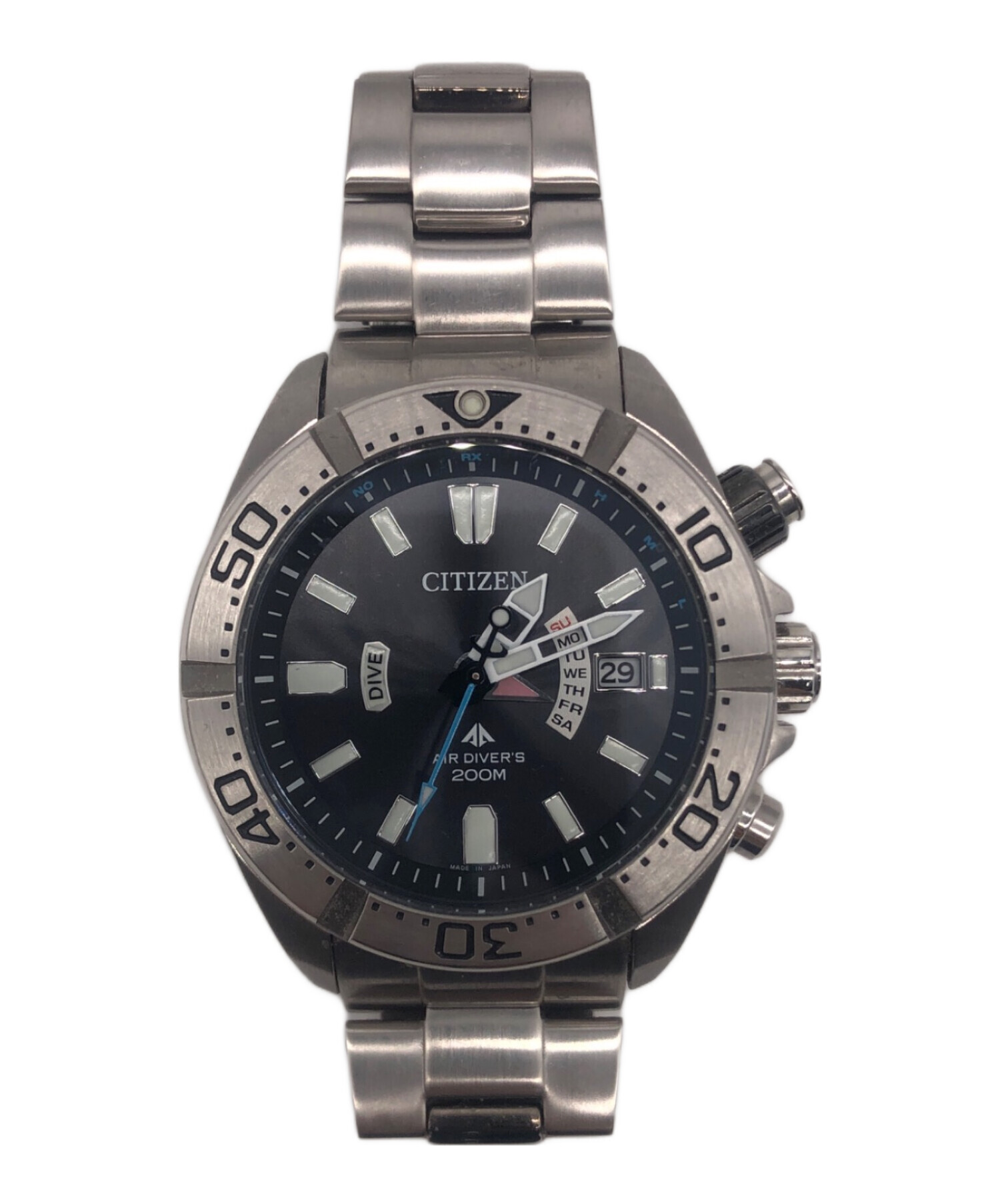 中古・古着通販】CITIZEN (シチズン) 腕時計 ブラック｜ブランド・古着