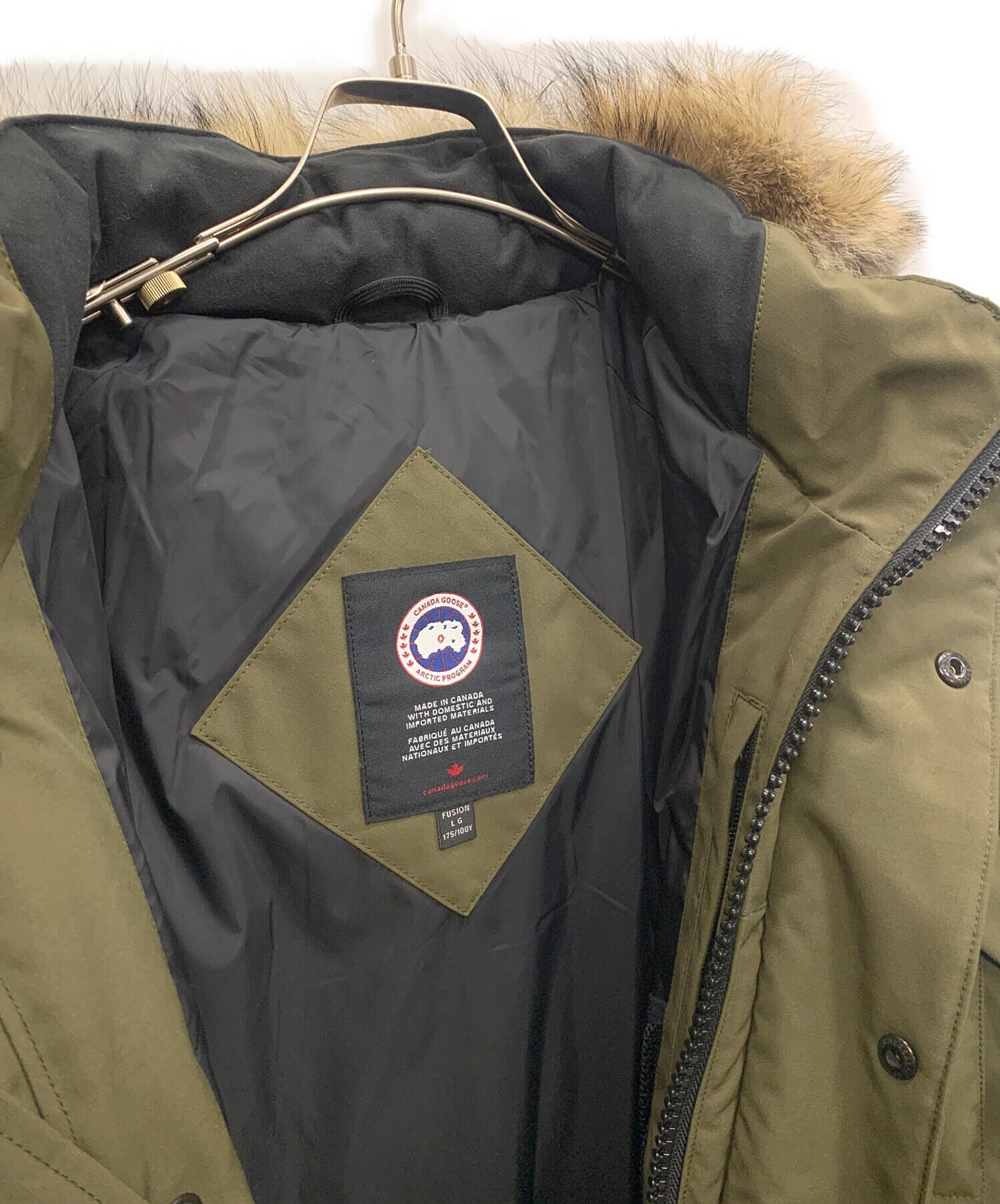 カナダグース ダウンコート サイズLG L CANADA GOOSE (カナダグース 
