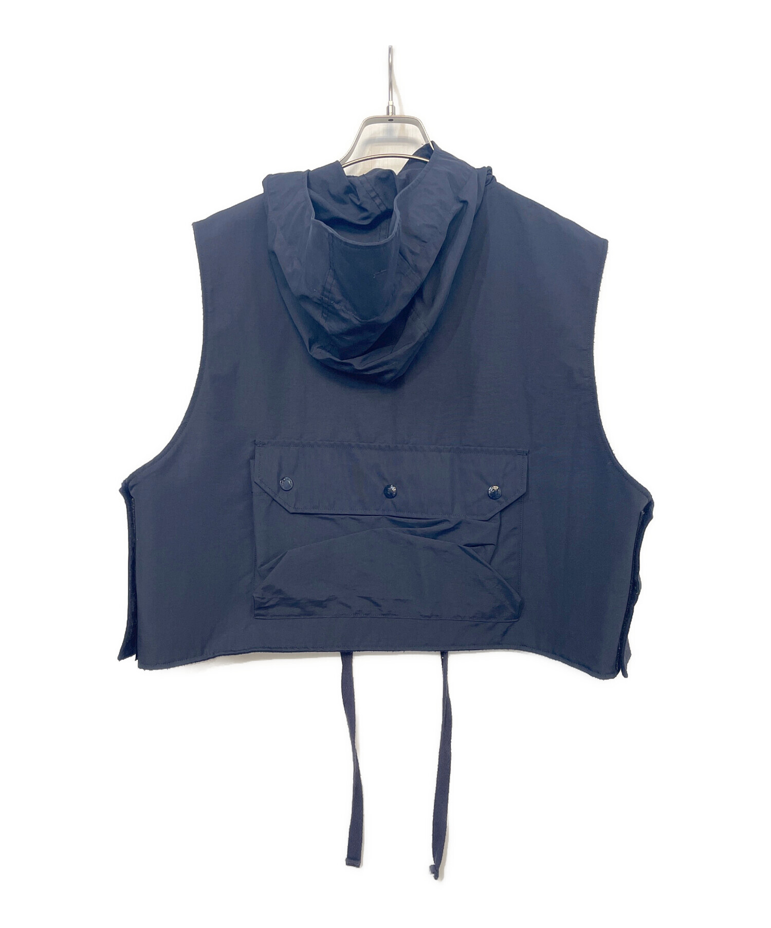ENGINEERED GARMENTS フード付きベスト M ネイビー 中古・古着通販】Engineered Garments (エンジニアードガーメンツ
