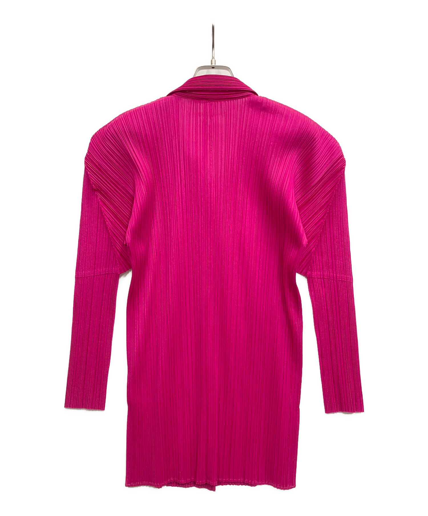 プリーツプリーズ　warp トップス　ピンク 中古・古着通販】PLEATS PLEASE (プリーツプリーズ) プリーツブラウス