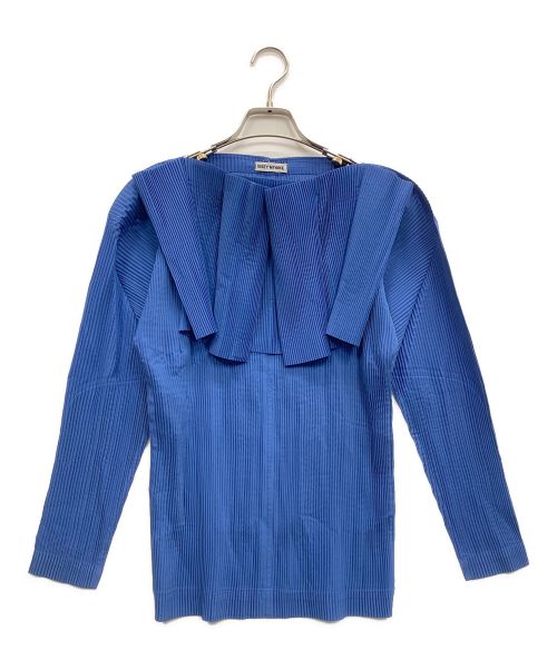 中古・古着通販】ISSEY MIYAKE (イッセイミヤケ) プリーツブラウス