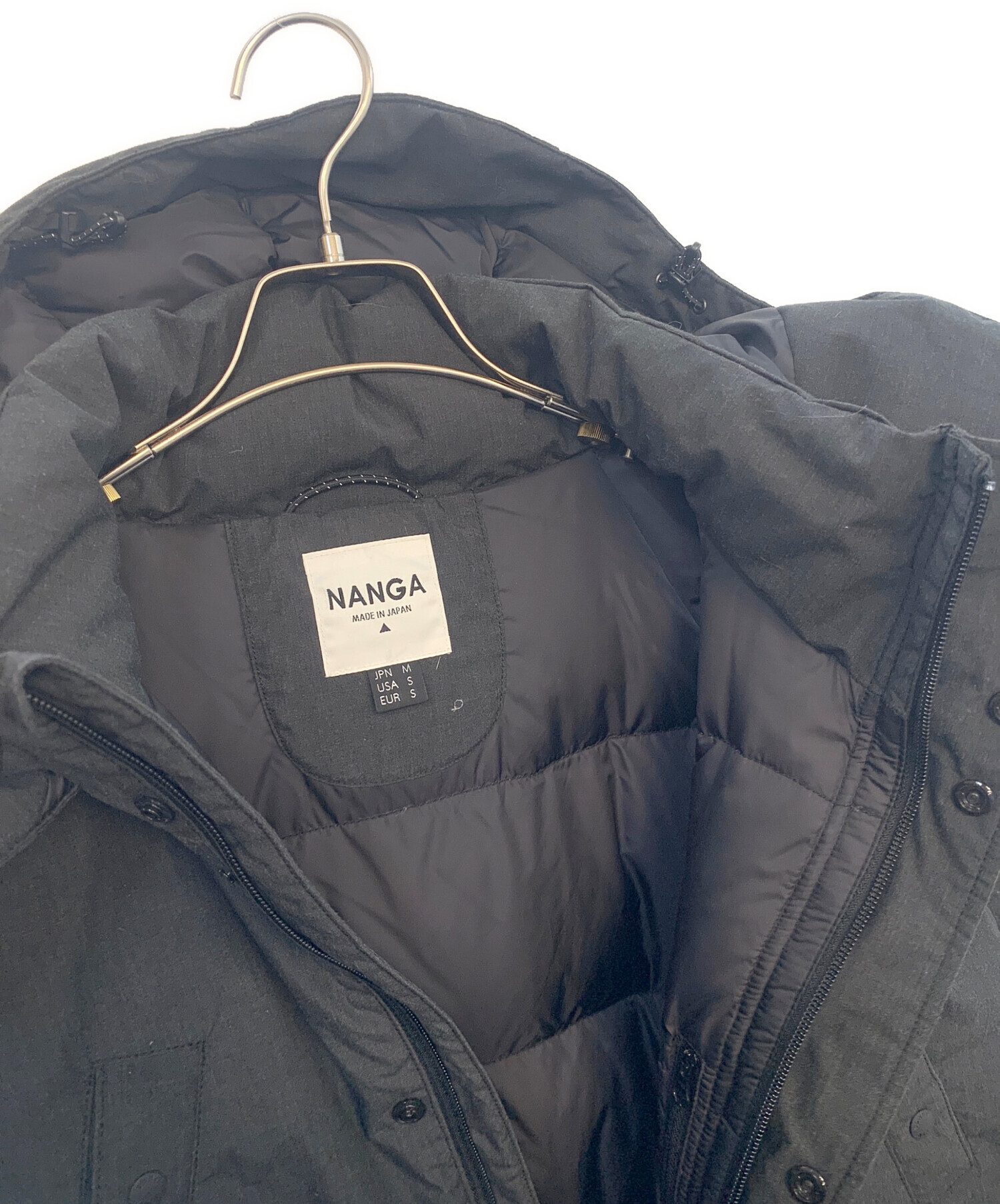 中古・古着通販】NANGA (ナンガ) タキビダウンジャケット ブラック