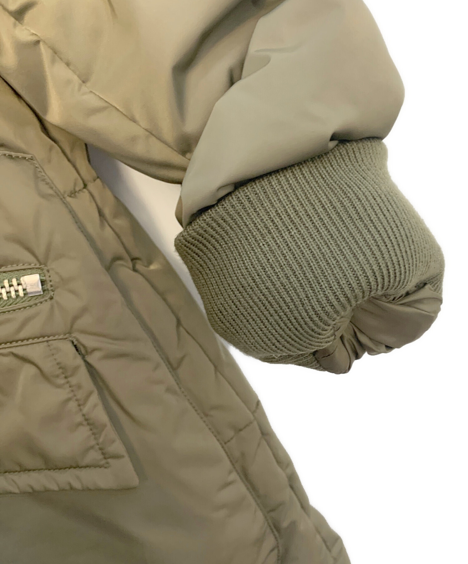 中古・古着通販】NYUZELESS (ニューズレス) ダウンジャケット オリーブ