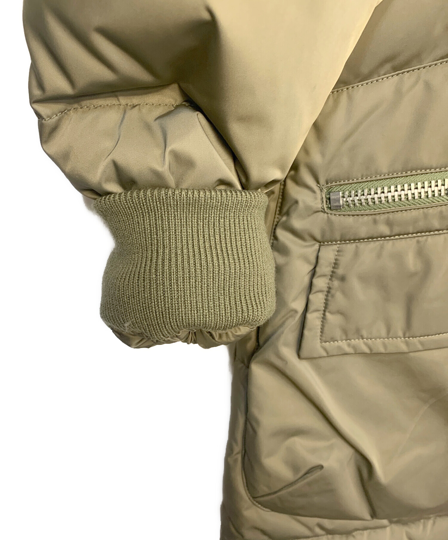 ハイエンド!! 定価97，900円 ニューズレス NYUZELESS 羊革 ムートンボア ピーチスキン フーディー ビッグ ダウンコート 2 赤 レイヤード NYUZELESS ニューズレス 正規取り扱い店、通販可能 ON LINE SHOP