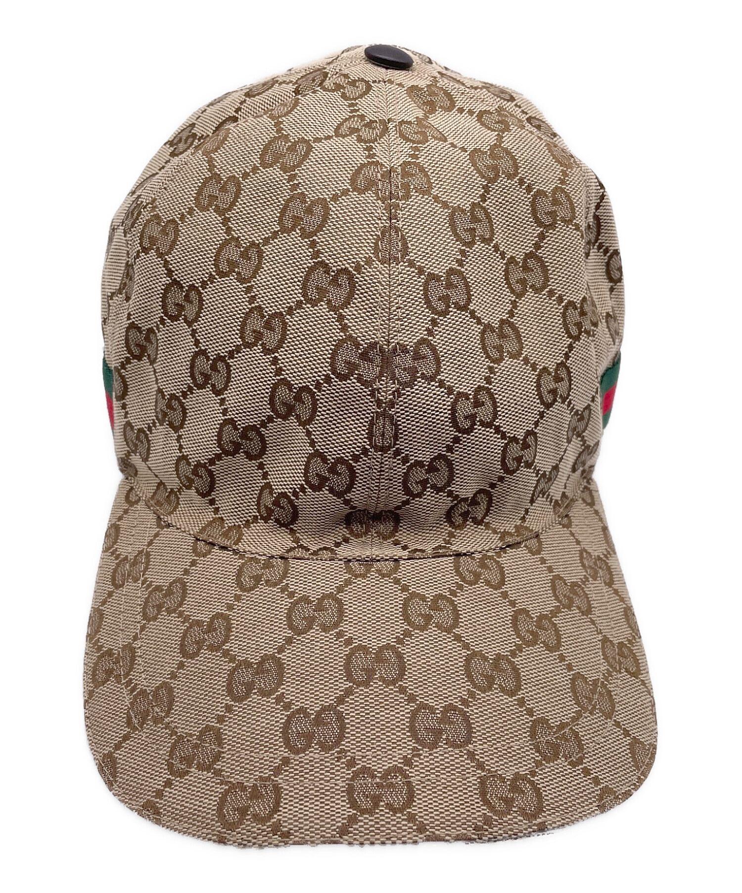 GUCCI グッチ キャップ レディース 【古着】【中古】 中古・古着通販】GUCCI (グッチ) キャップ ブラウン｜ブランド・古着
