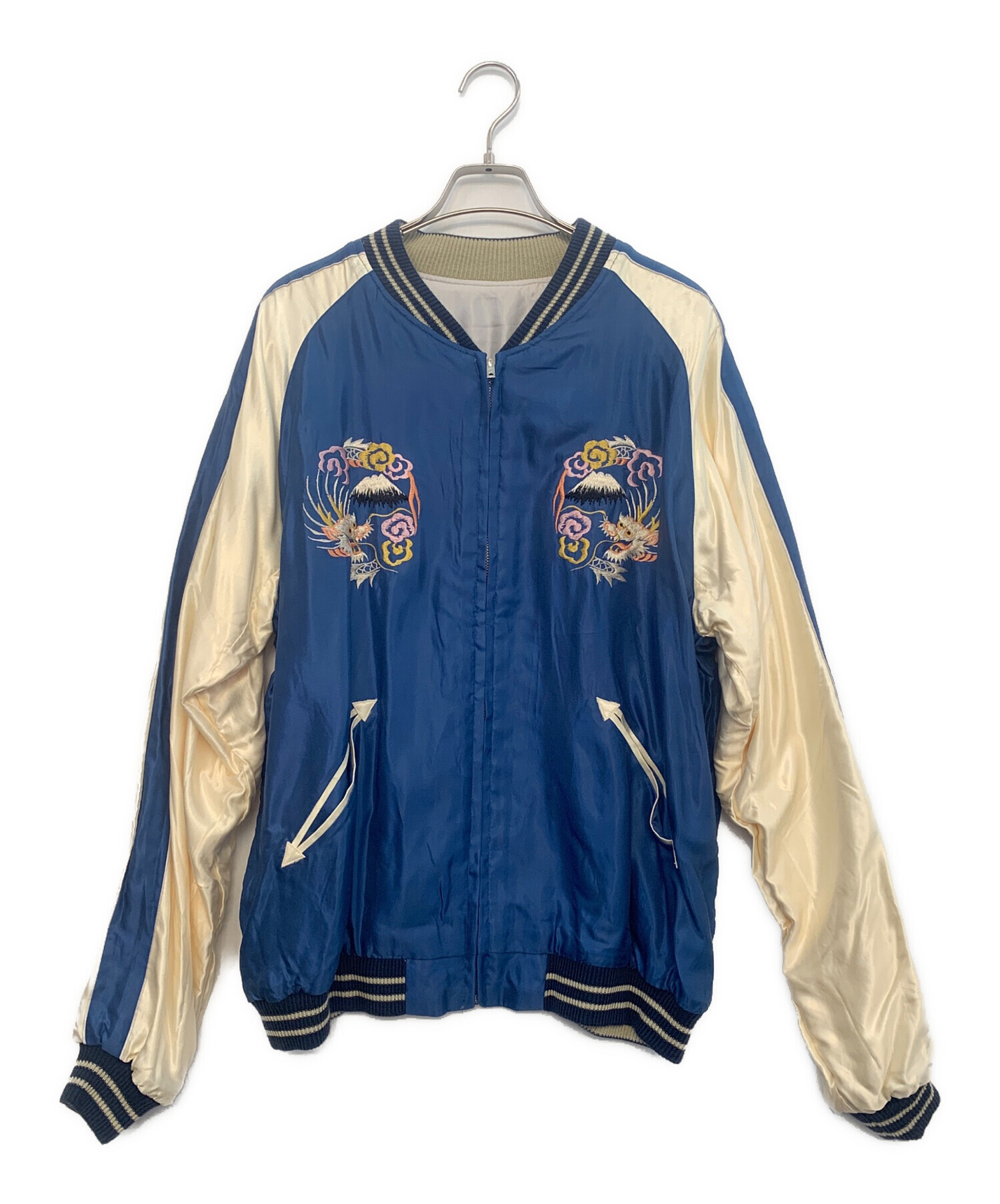 テーラー東洋 スカジャン 1950sスタイル アセテート XXL 鷹 テーラー