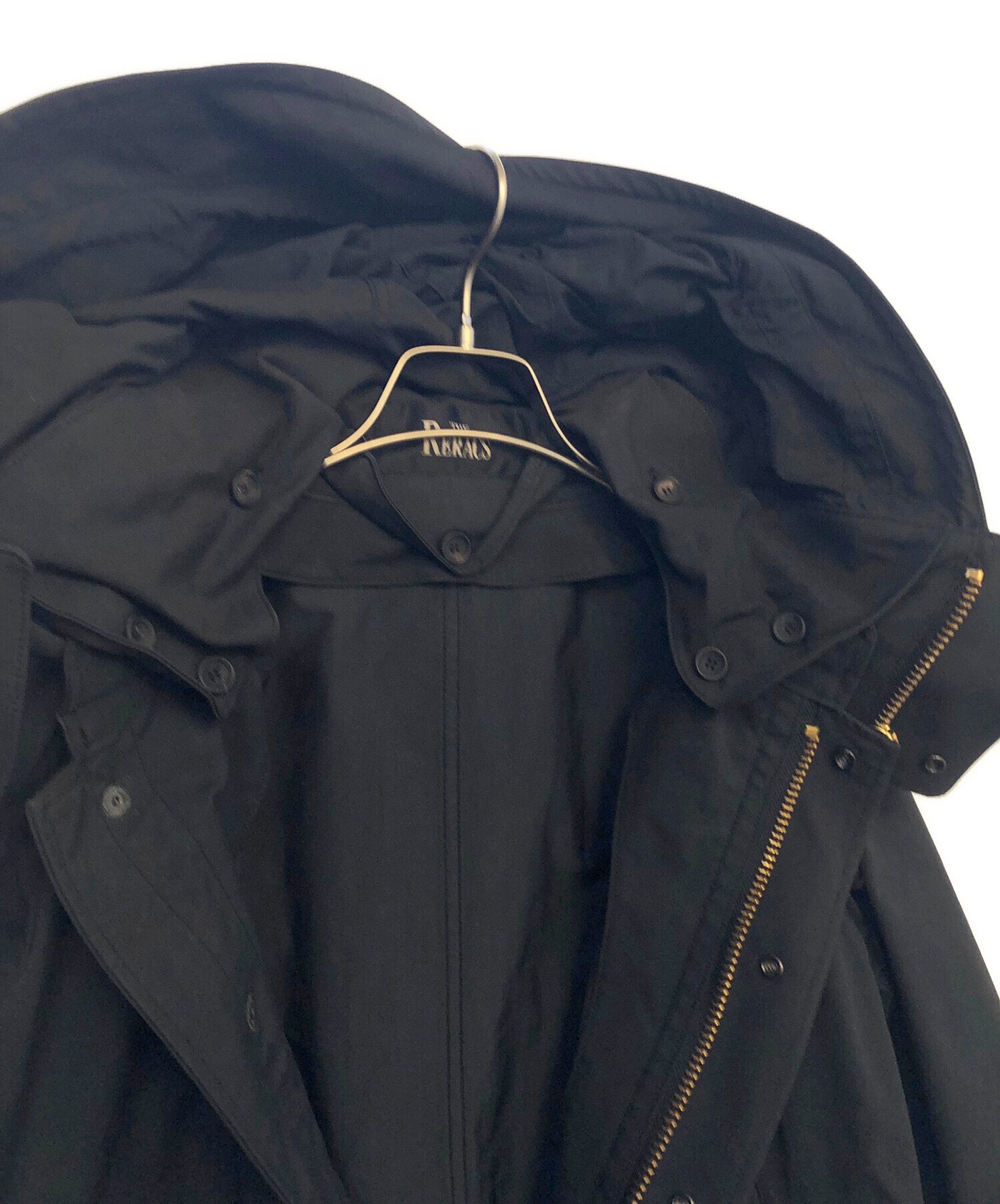 THE RERACS」 ジップアップブルゾン 36 ベージュ レディース THE 