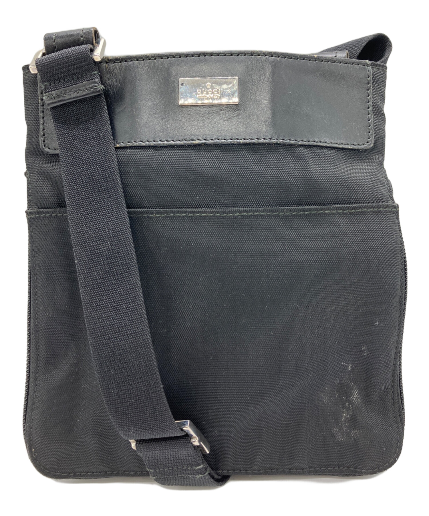 中古・古着通販】GUCCI (グッチ) ショルダーバッグ ブラック｜ブランド