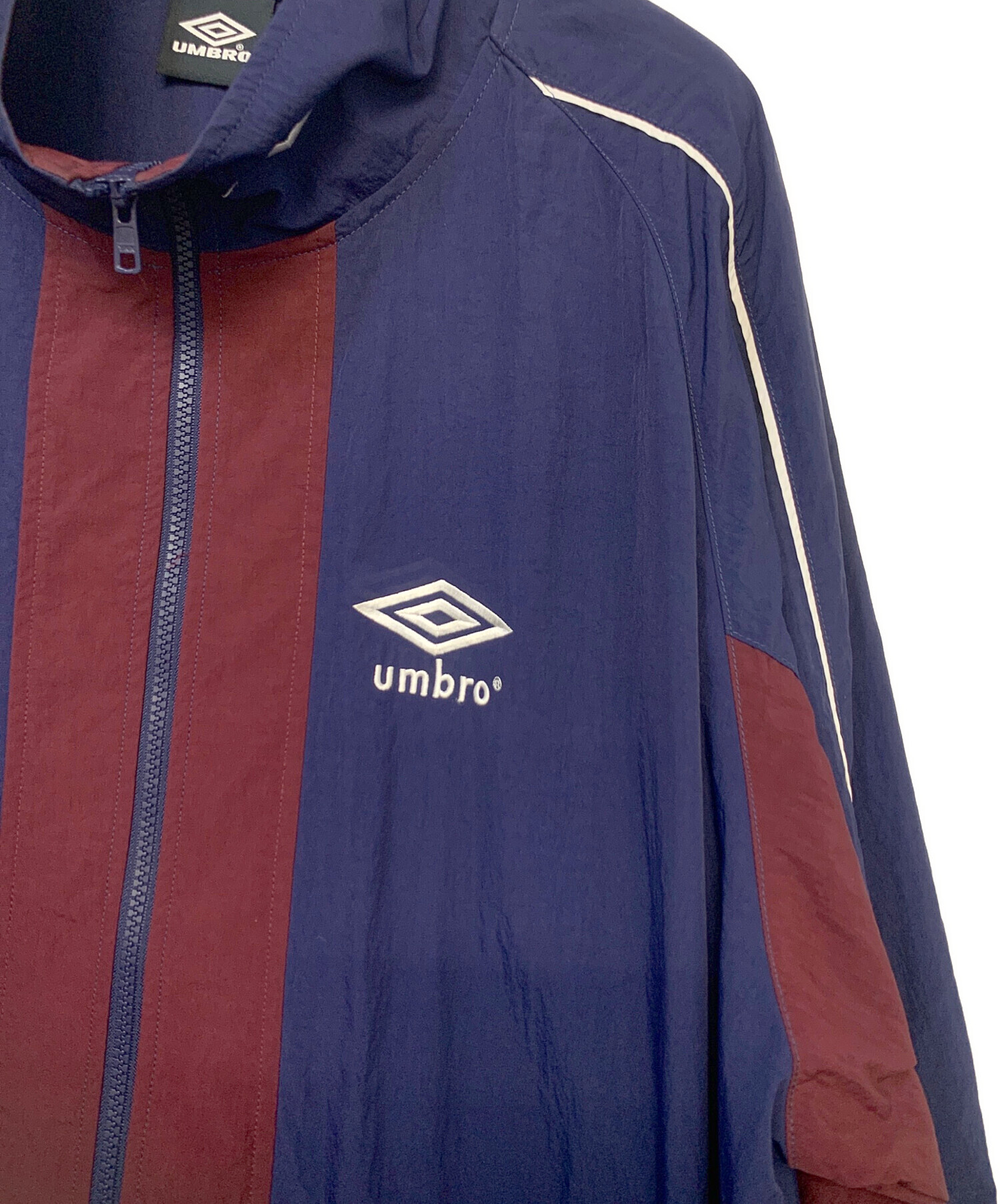 UMBRO 古着 60s〜70s “UMBRO” sideline vintage track jacket | 古着屋 FORCE