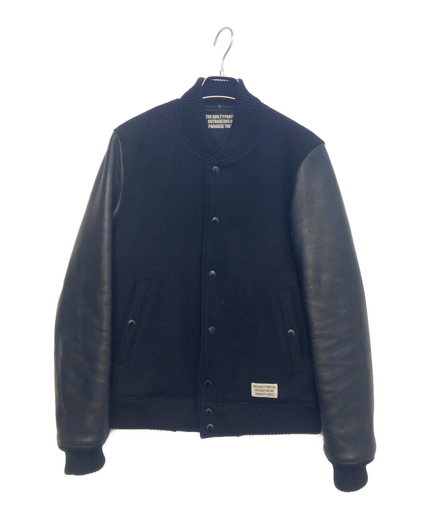 中古・古着通販】WACKO MARIA (ワコマリア) スタジャン ブラック