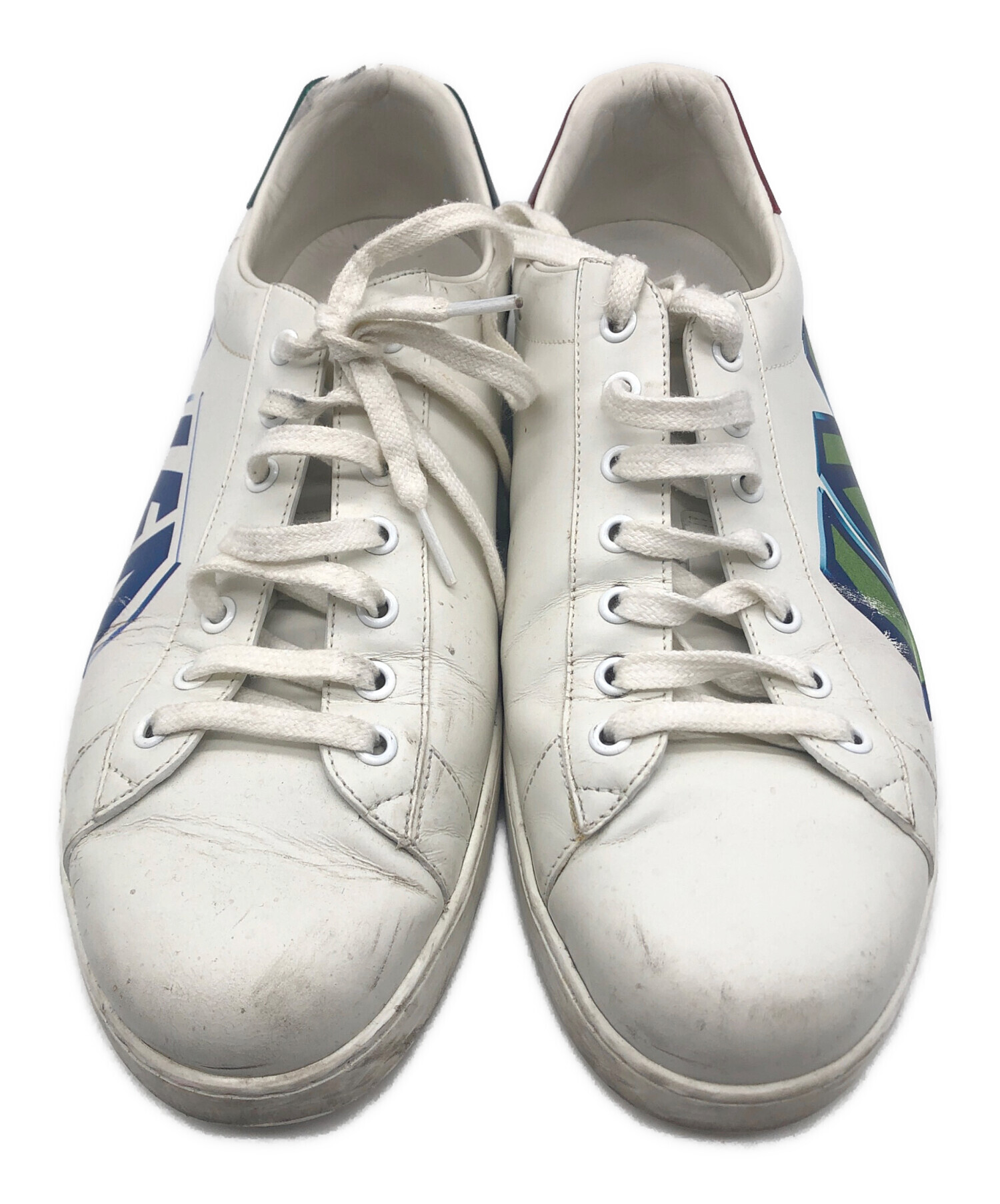 中古・古着通販】GUCCI (グッチ) スニーカー ホワイト サイズ:28 