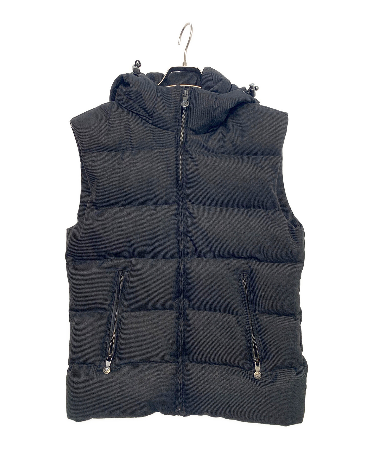 中古・古着通販】Pyrenex (ピレネックス) ダウンベスト ブラック