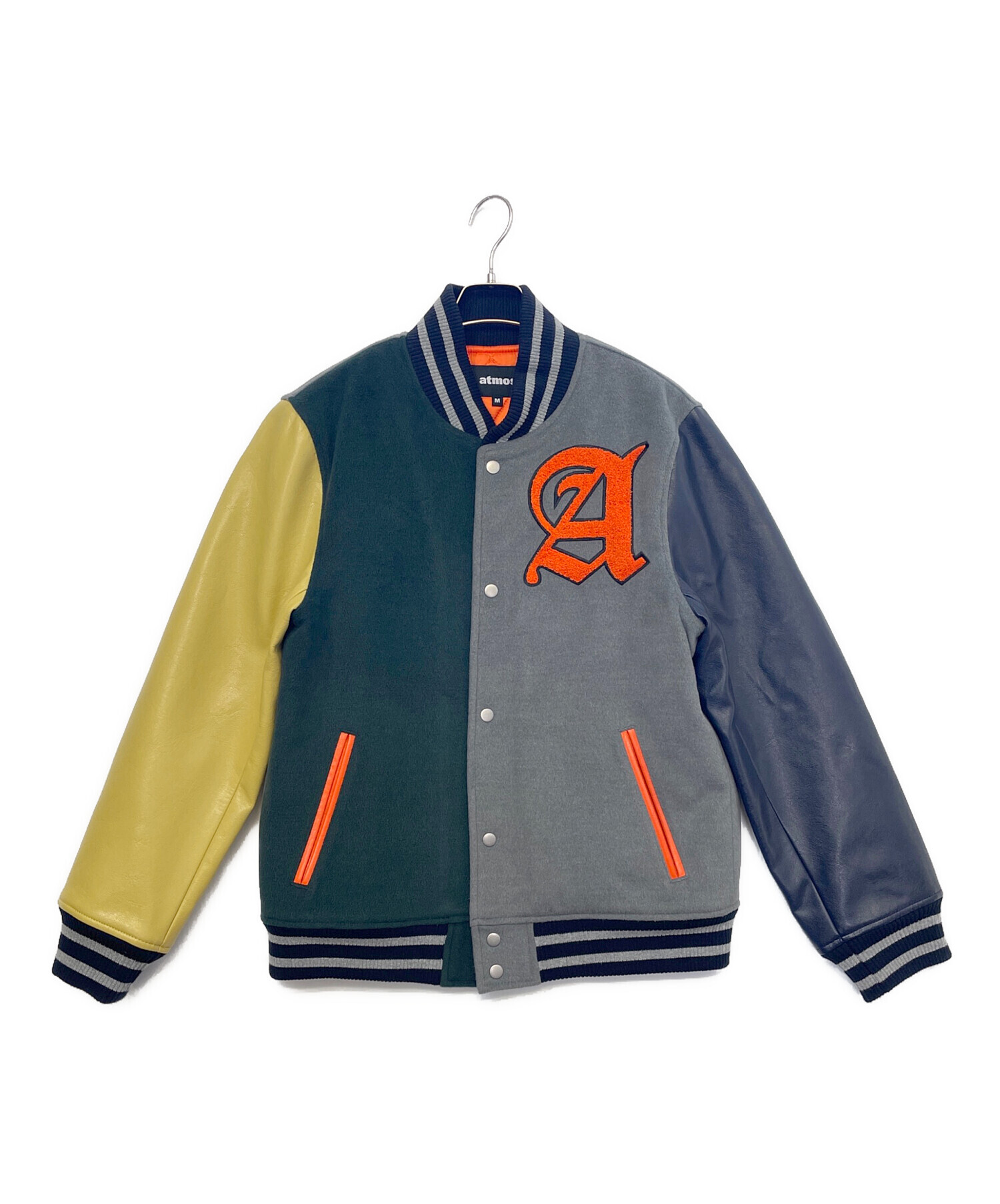 中古・古着通販】atmos (アトモス) スタジャン マルチカラー サイズ:M