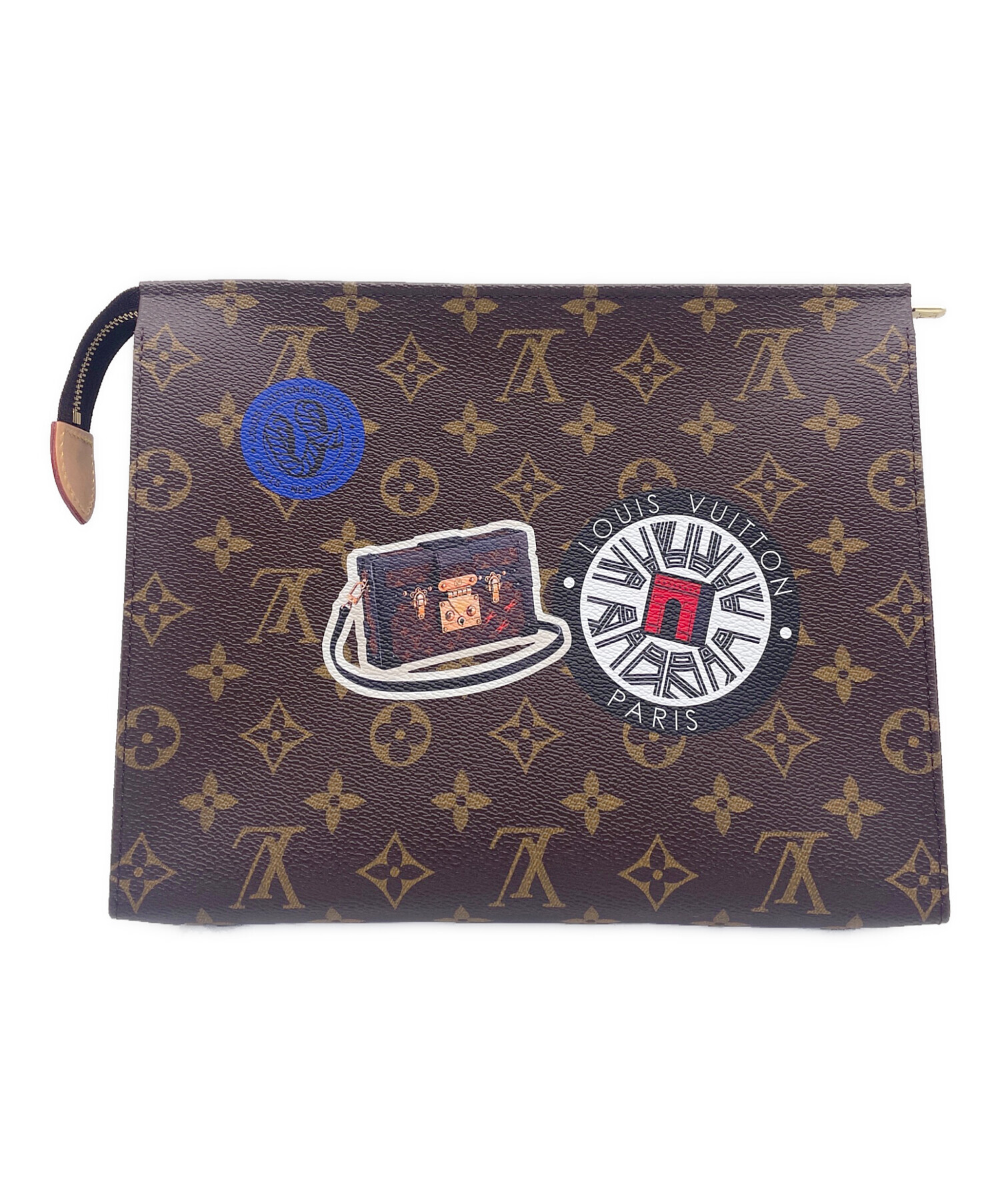 中古・古着通販】LOUIS VUITTON (ルイ ヴィトン) ポーチ ブラウン