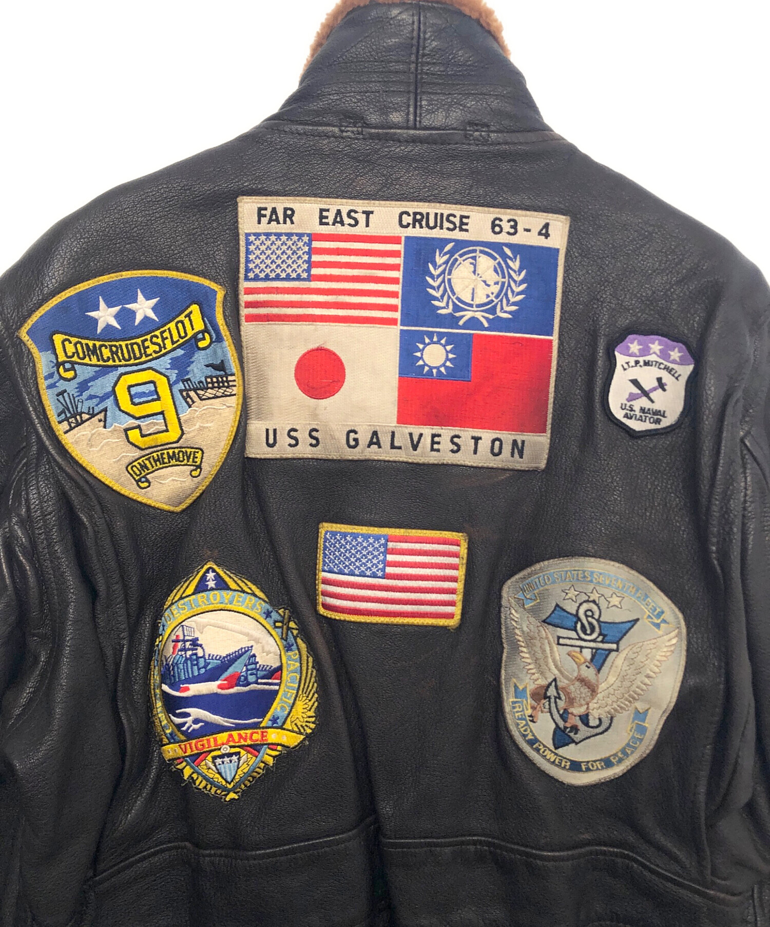 中古・古着通販】COCKPIT (コックピット) G-1レザージャケット 